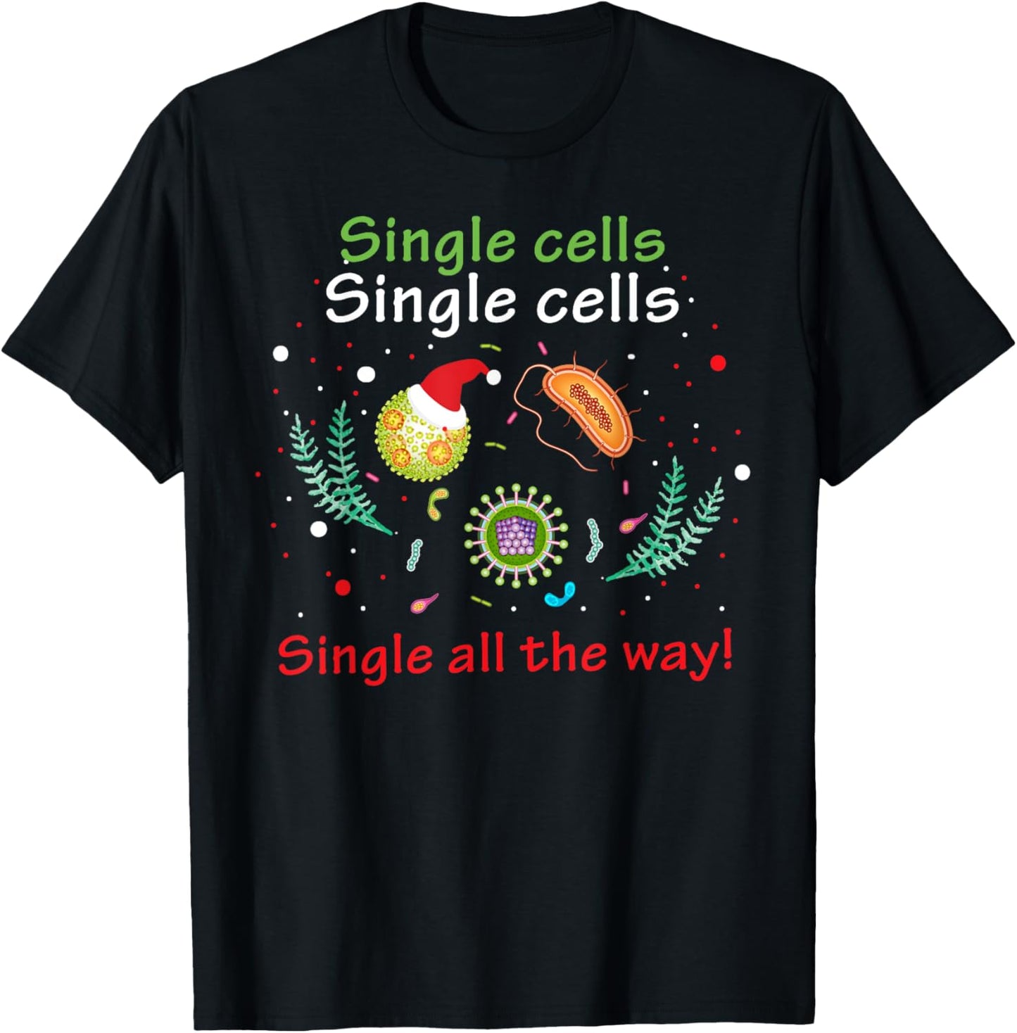 Single Cells Single Cells Science Biology Christmas