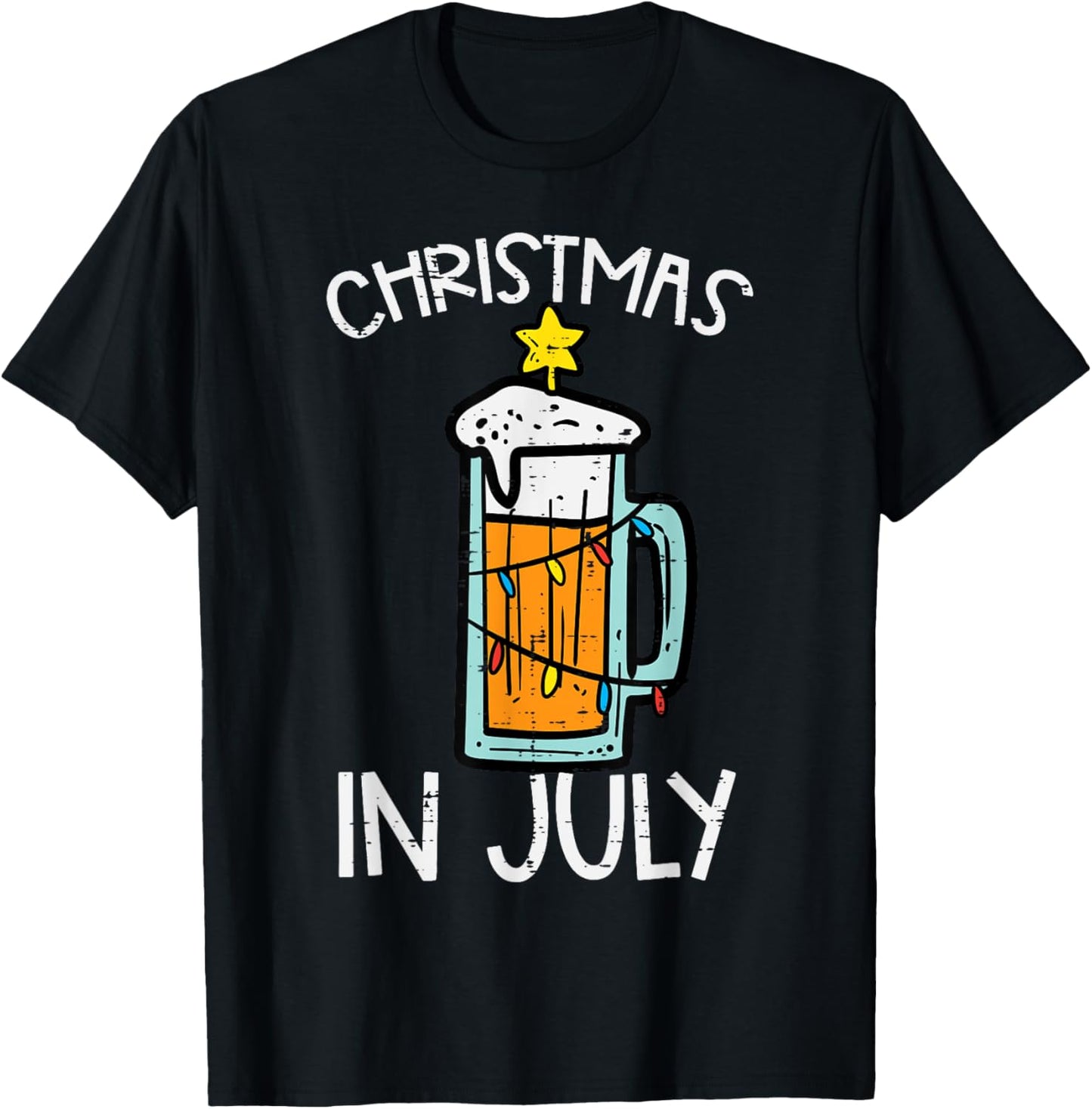 Christmas July Mug Lights Funny Xmas Summer Vacation Dad Men