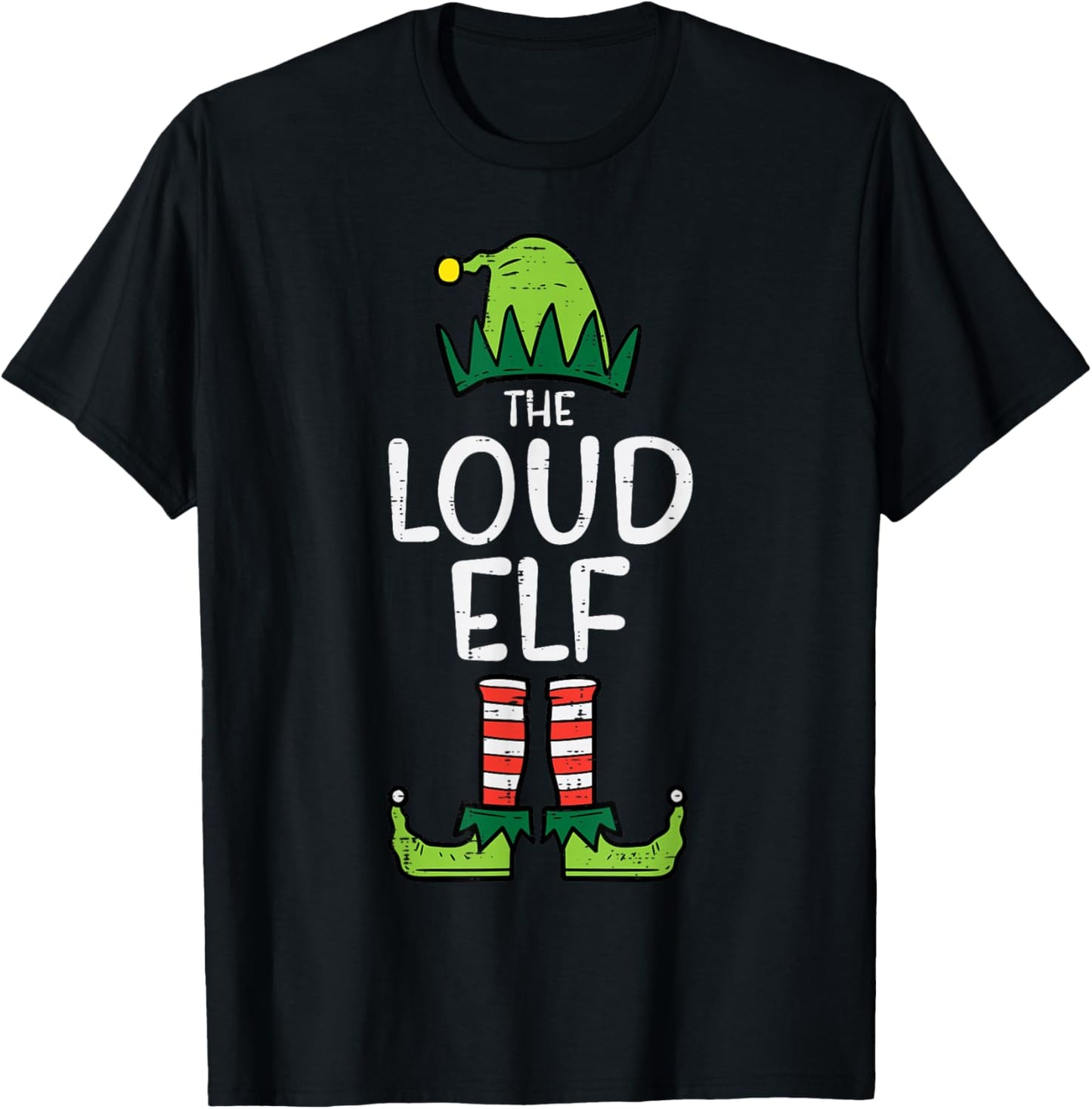 Loud Elf Xmas Matching Christmas For Family Kids