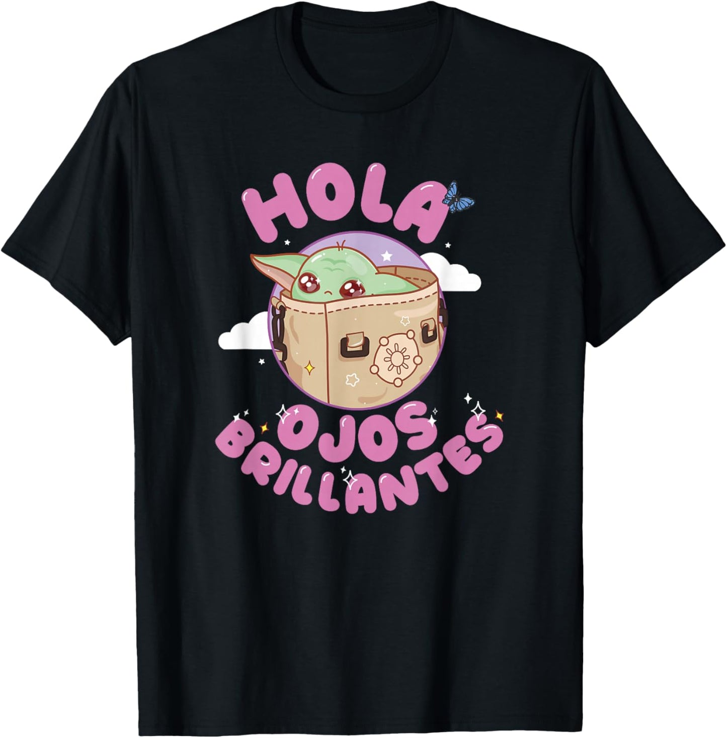 Star Wars The Mandalorian Hola Ojos Brillantes Chibi Disney+
