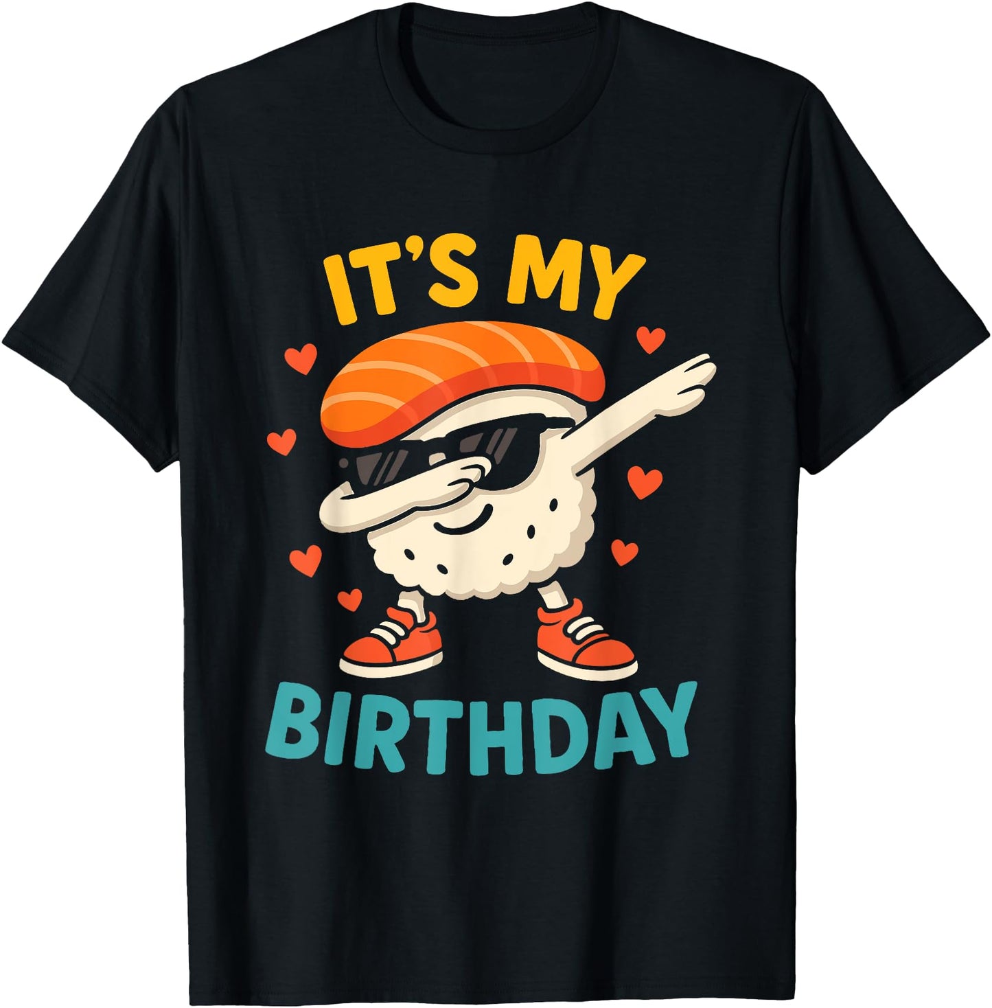It's My Birthday Dabbing Sushi Kawaii Birthday Party