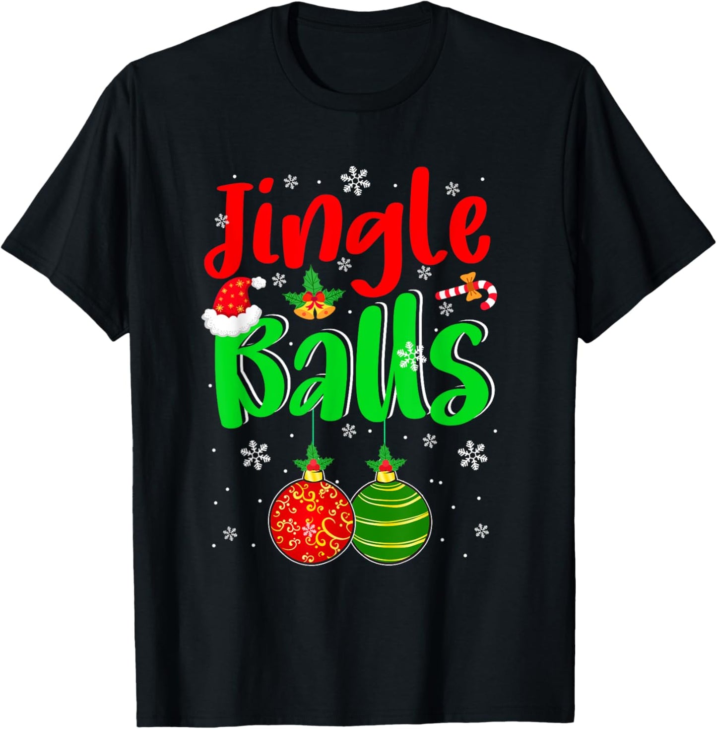 Jingle Xmas Balls Funny Joke Costume Men Adult Couple