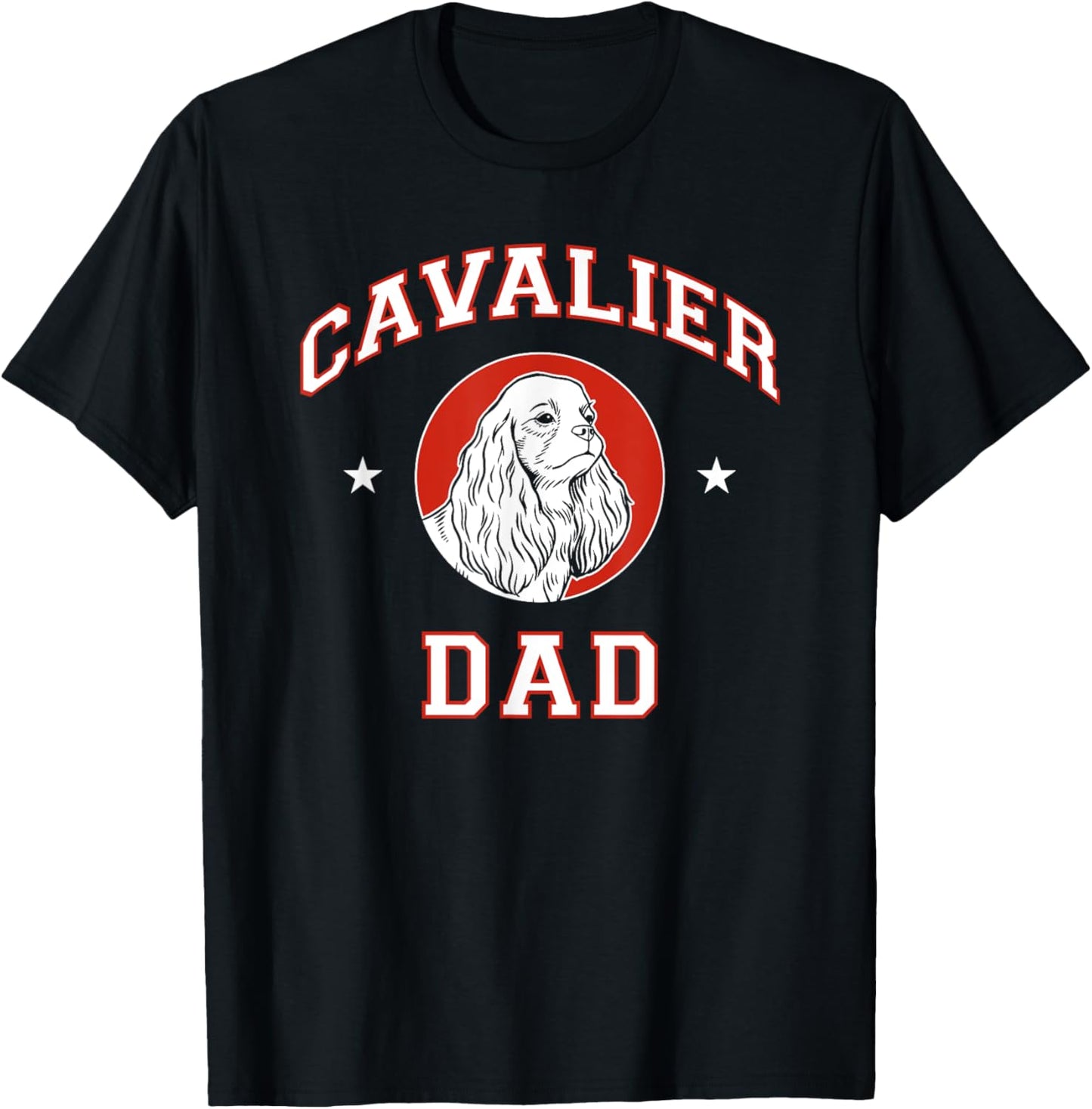 Cavalier King Charles Spaniel Dad Dog Father T-Shirt