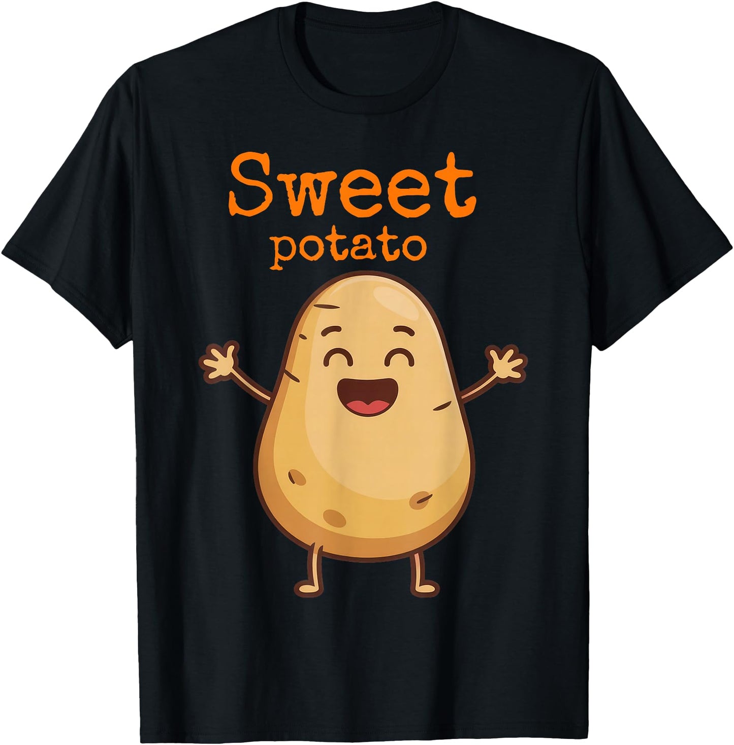 Sweet Potato and Kind of Rude Potato