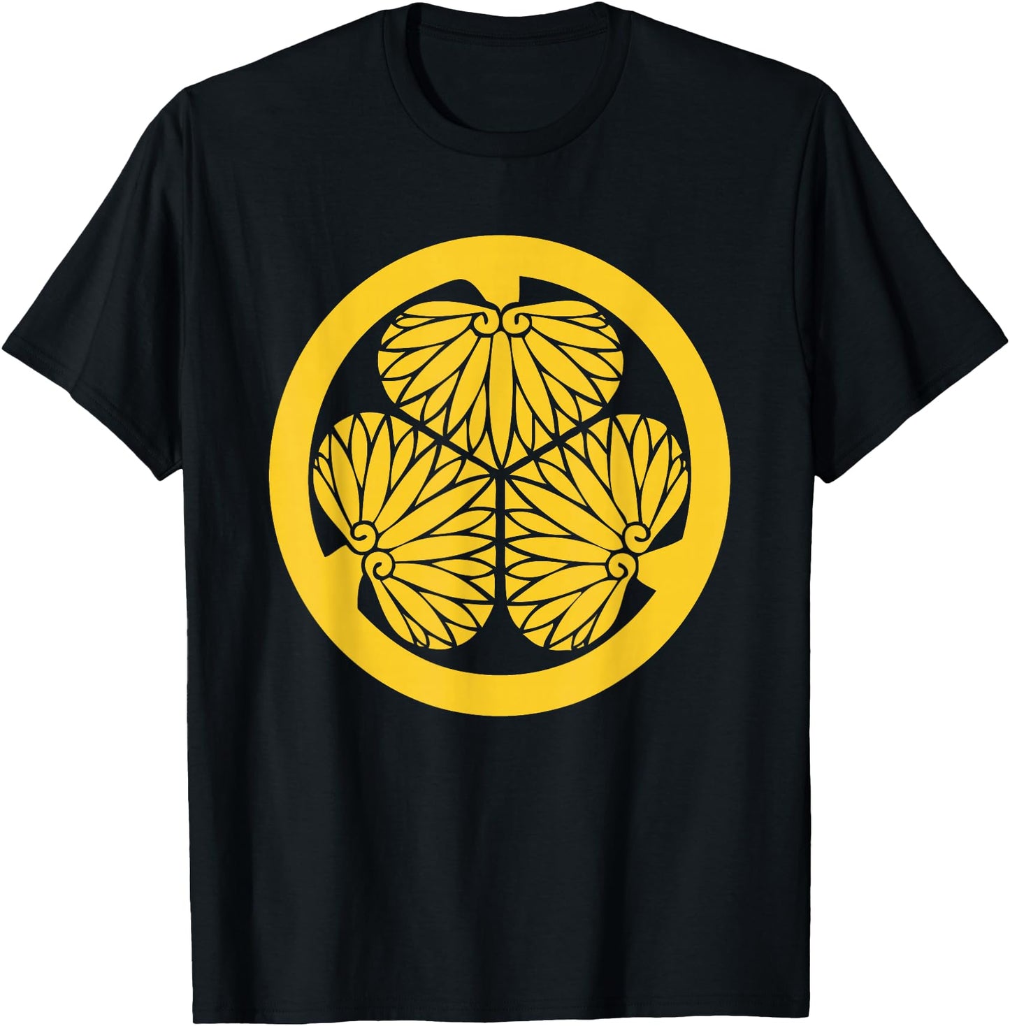 Tokugawa Clan Crest T-Shirt Shogun Japan Japanese Tee