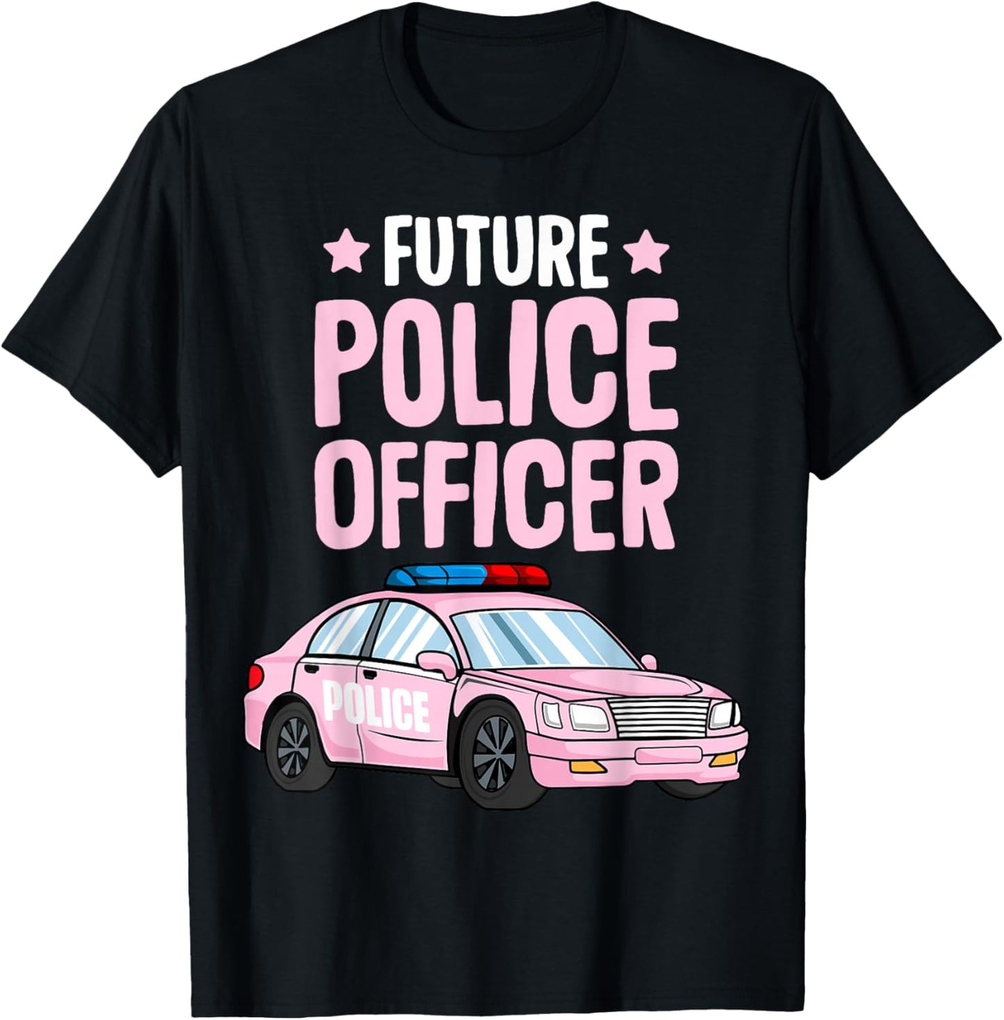 Future Police Officer Policewoman Cop Girls Kids Toddler