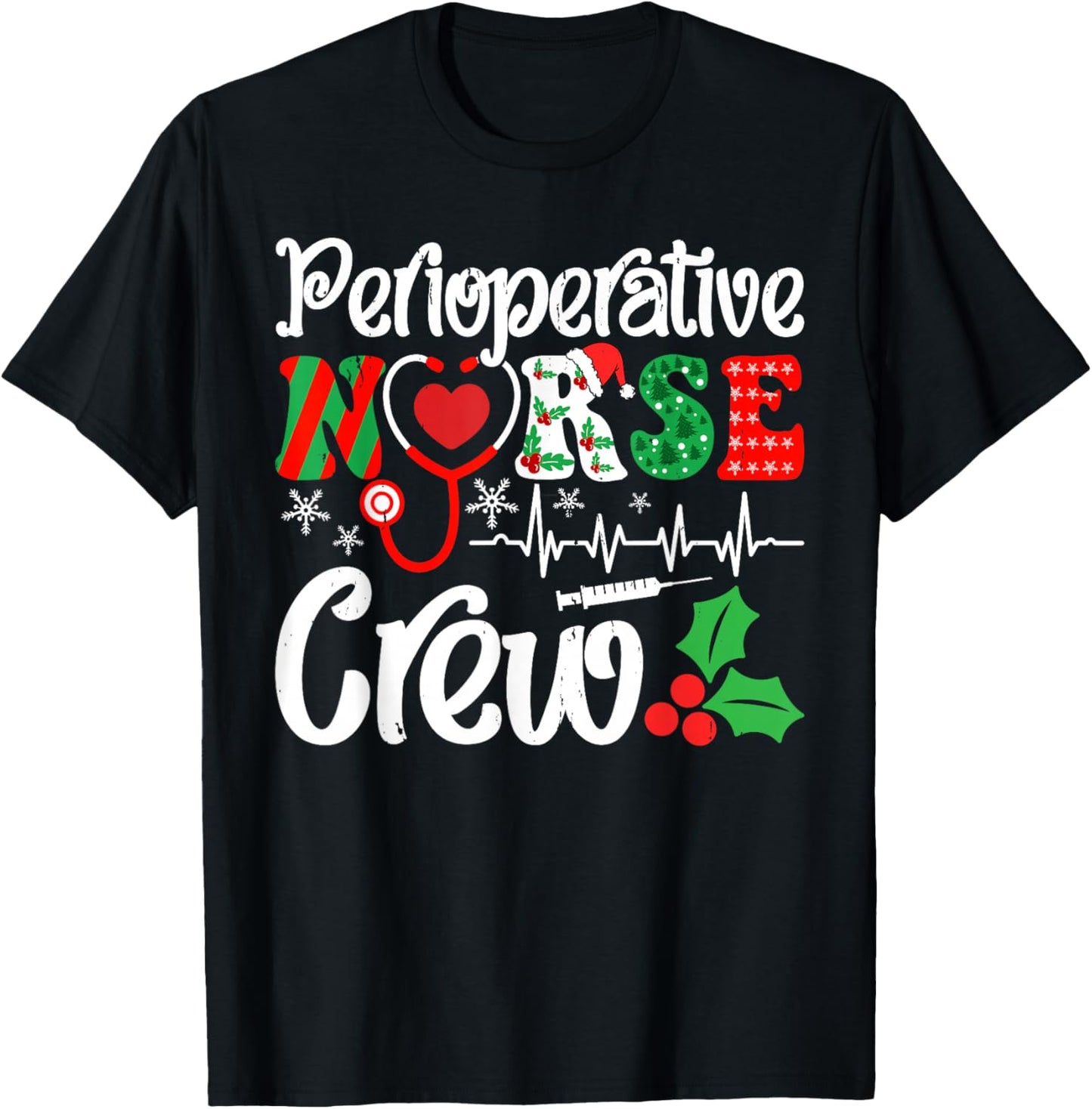 Holiday Perioperative Nurse Crew Christmas Squad Nursing