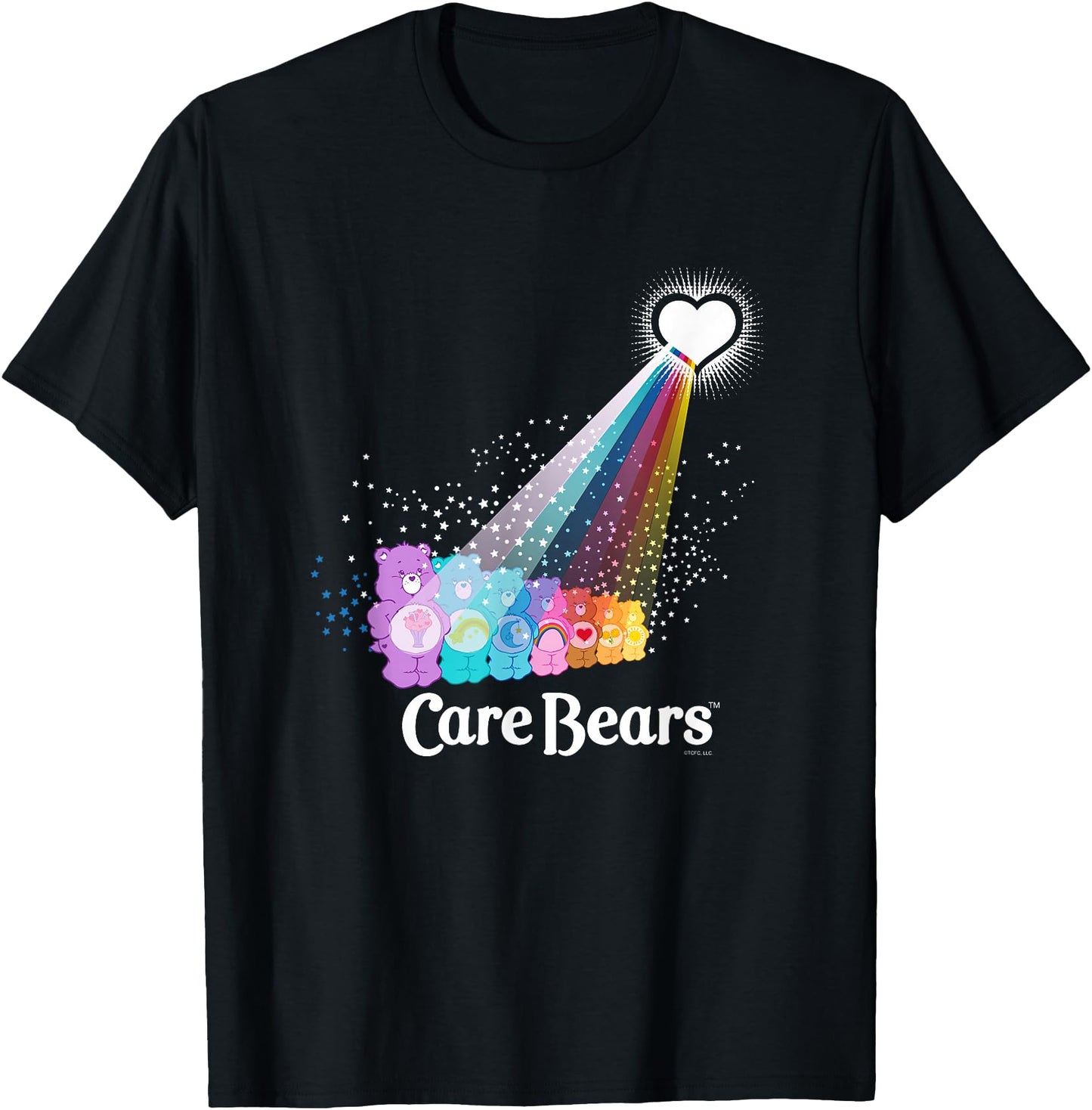 Care Bears Love Light Glow Rainbow Retro Cartoon