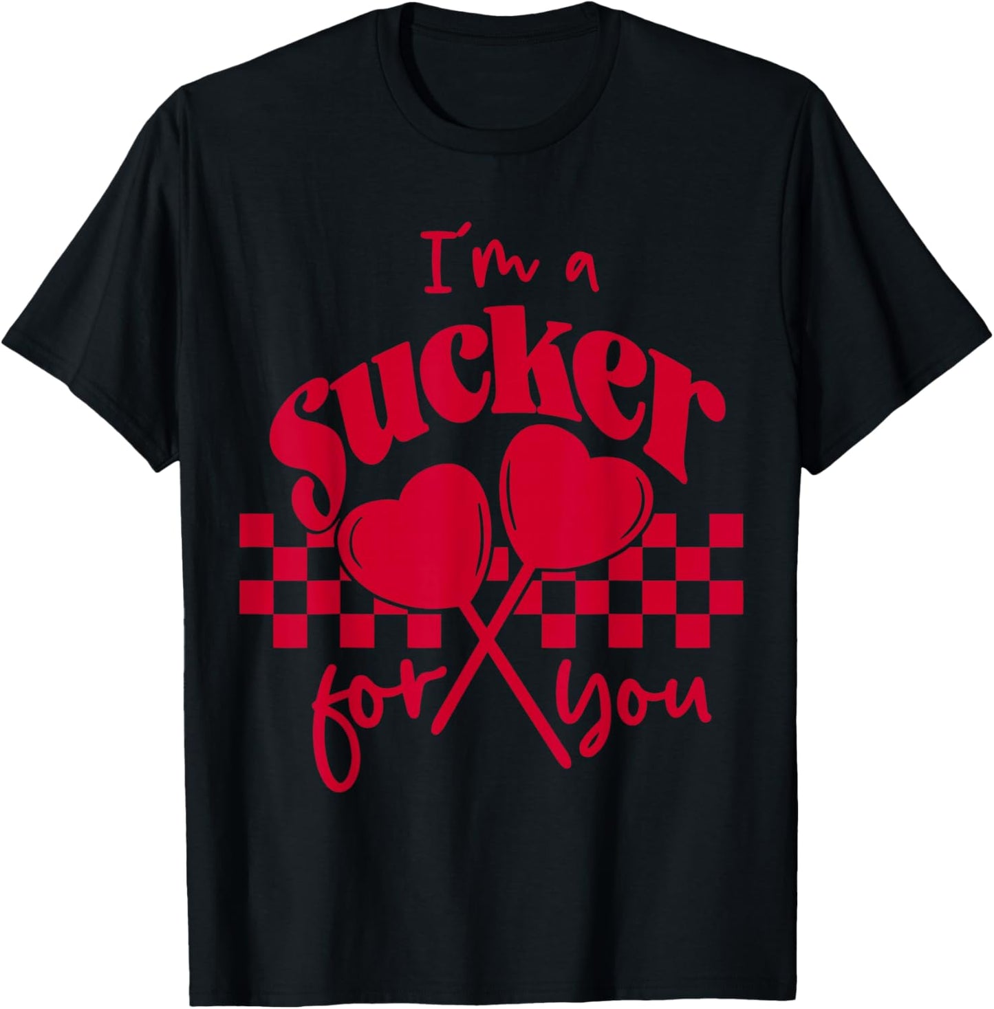 Groovy I'm A Sucker For You Retro Heart Candy Valentines