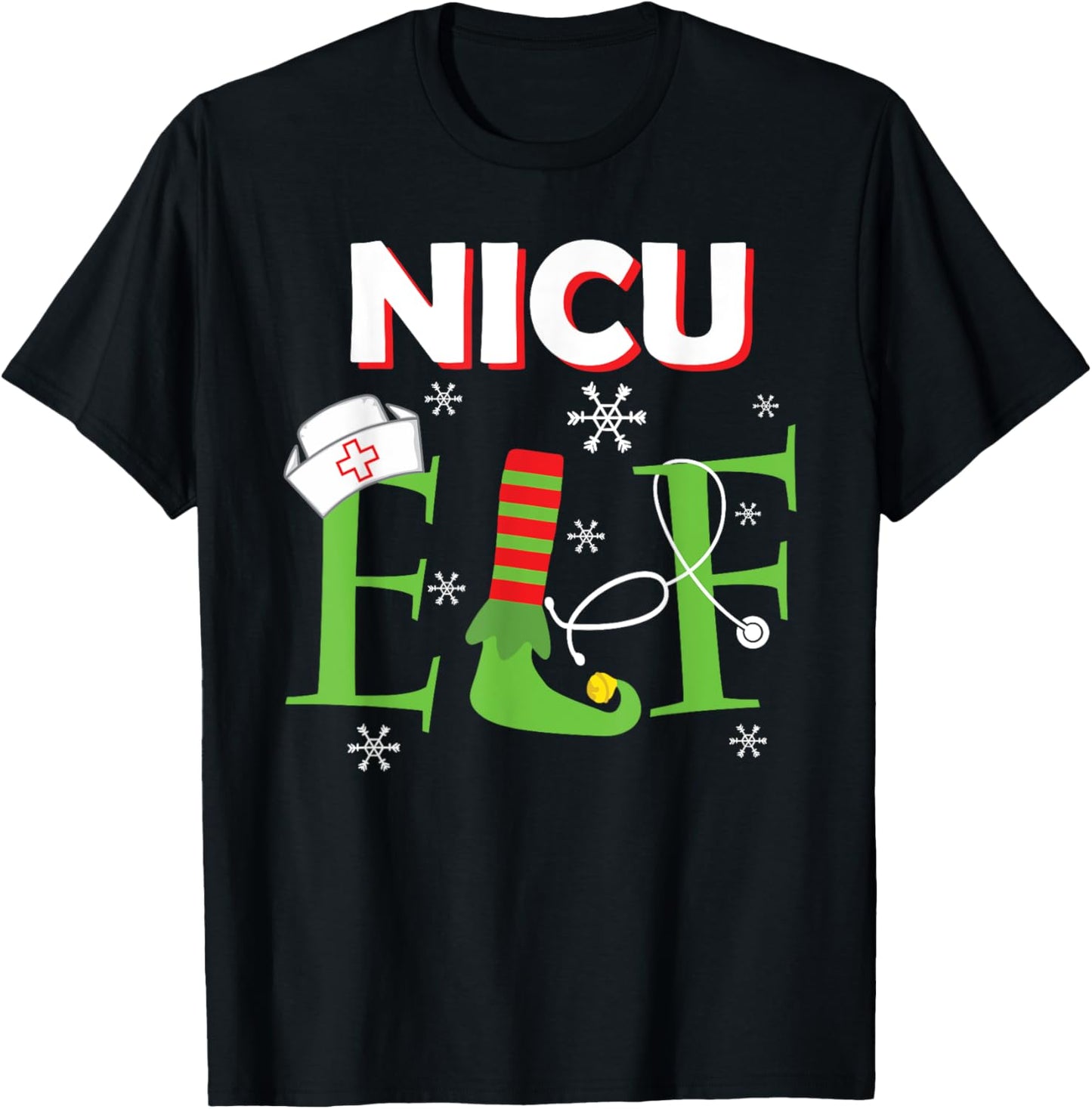 NICU Elf Christmas Matching Group Costume Xmas Gift