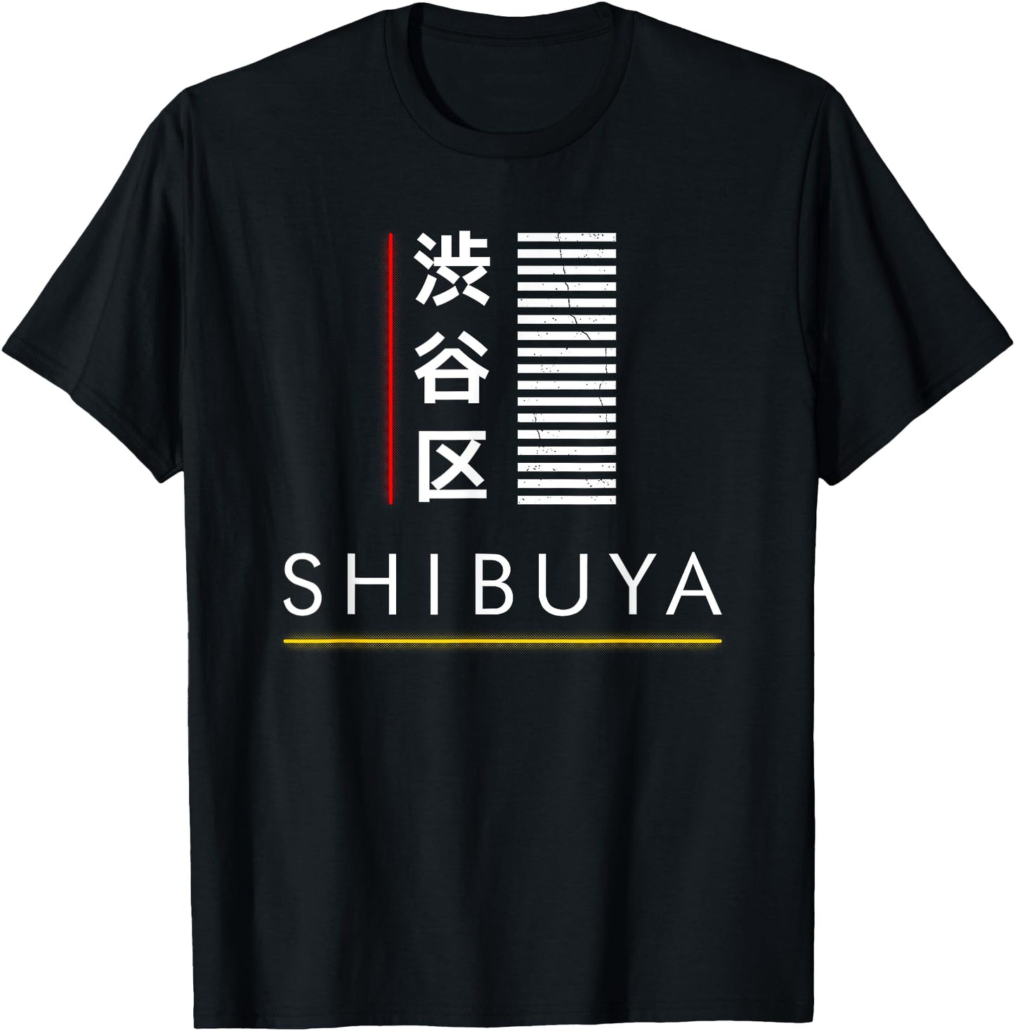 Japanese T-Shirt of Shibuya District of Tokyo