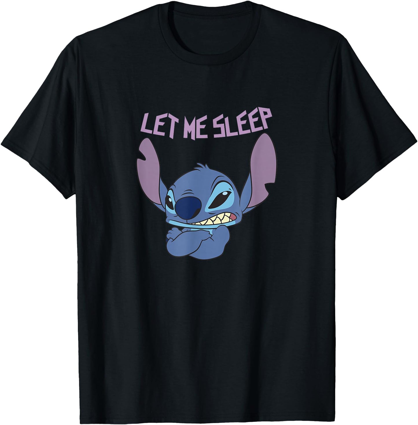 Disney Lilo & Stitch Cute But Let Me Sleep Grumpy Stitch