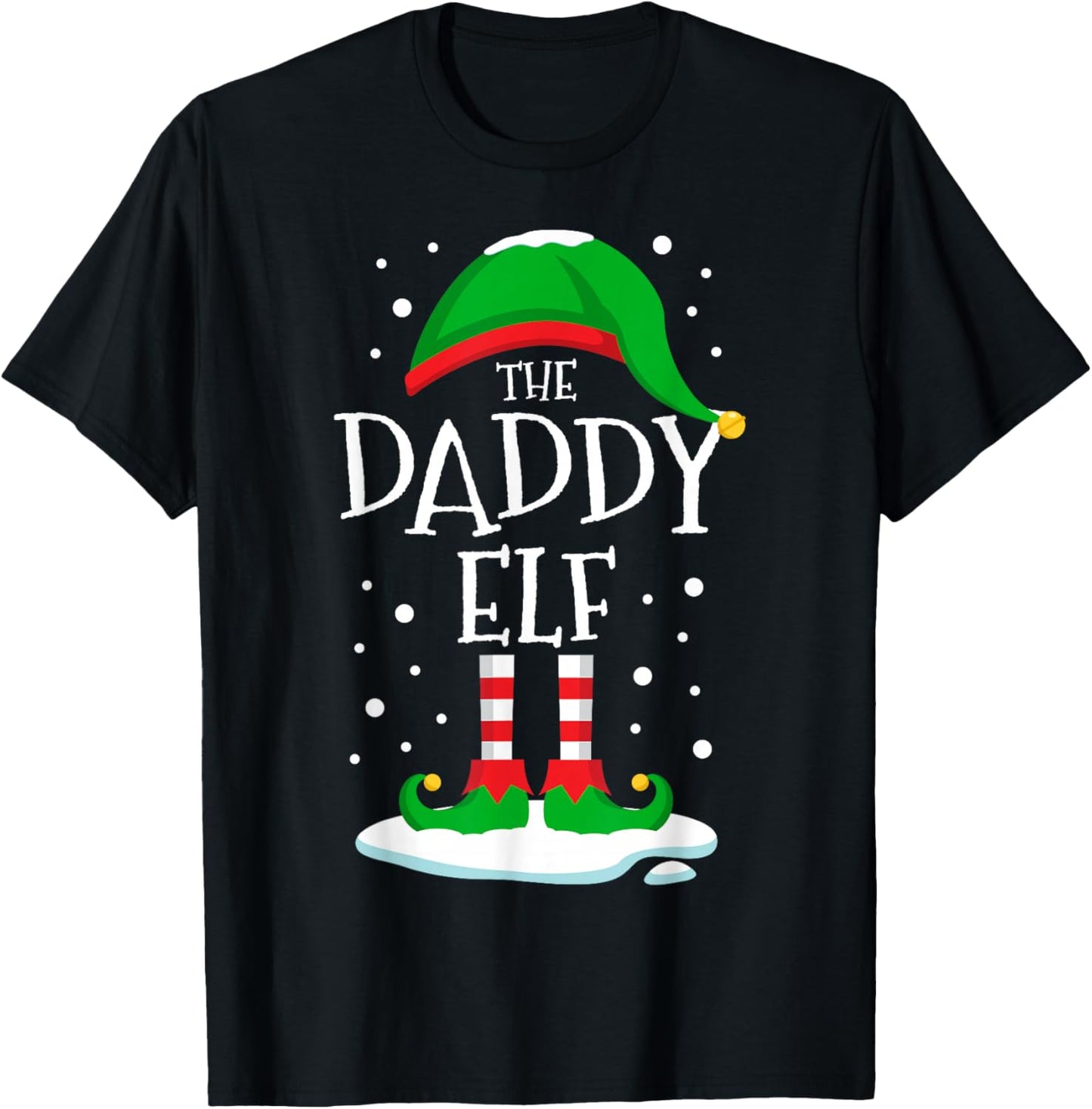 The Daddy Elf Christmas Family Matching Xmas Dad Group Funny