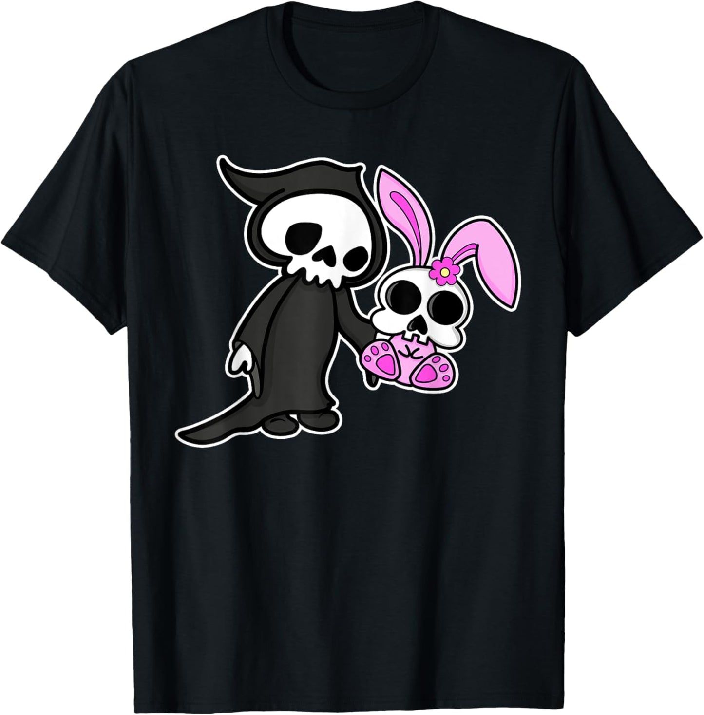 Emo Easter Goth Kawaii Bunny Rabbit Reaper Chibi Creepy