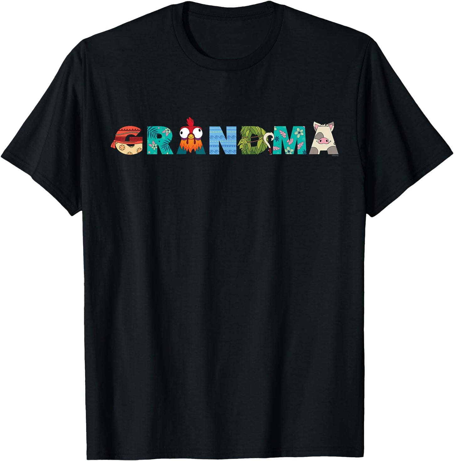 Disney Moana Letters Grandma Gift Family Trip Vacation