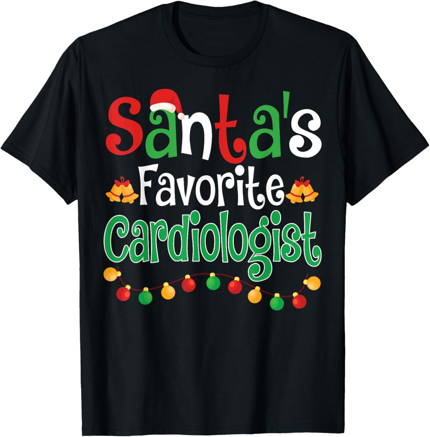 Santa's Favorite Cardiologist Xmas Cardiology Christmas