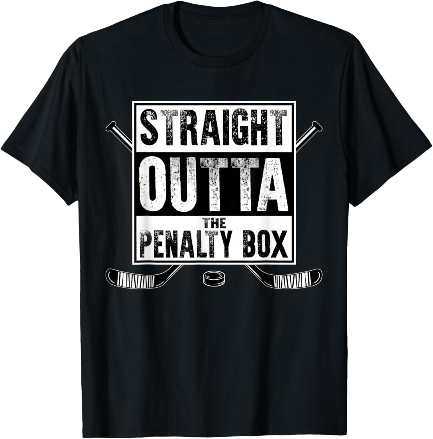 Ice Hockey Player Gift Straight Outta The Penalty Box