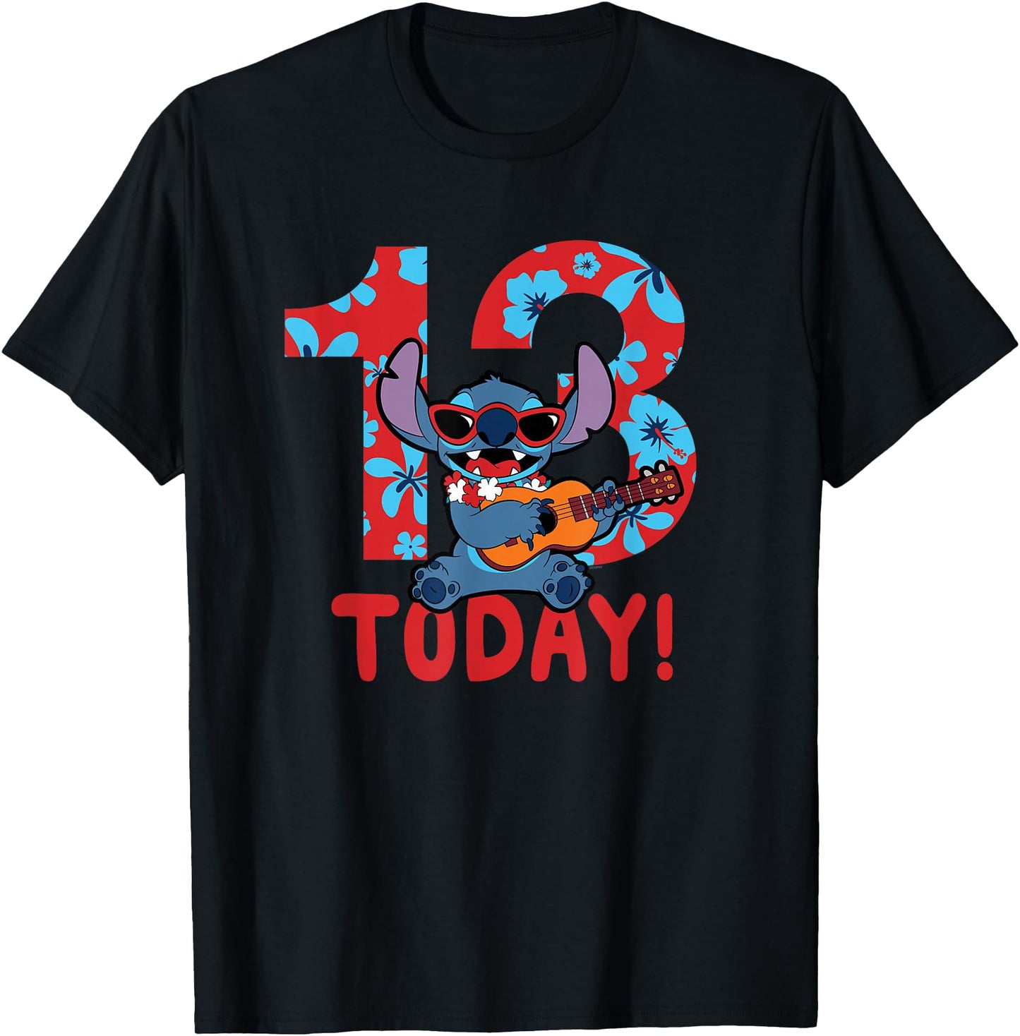 Disney Lilo & Stitch Tropical Birthday 13 Years Old Today