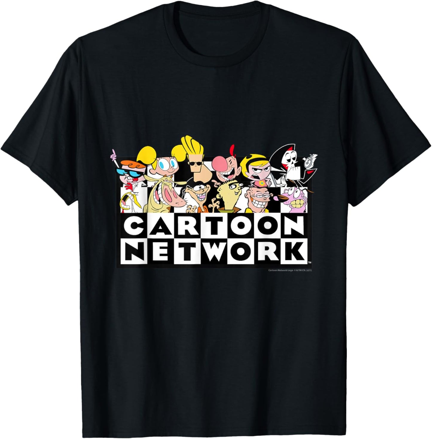 Cartoon Network logo with characters