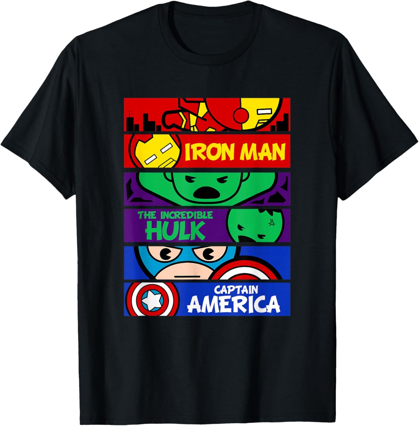 Marvel Kawaii Chibi Avengers Spotlights Panels