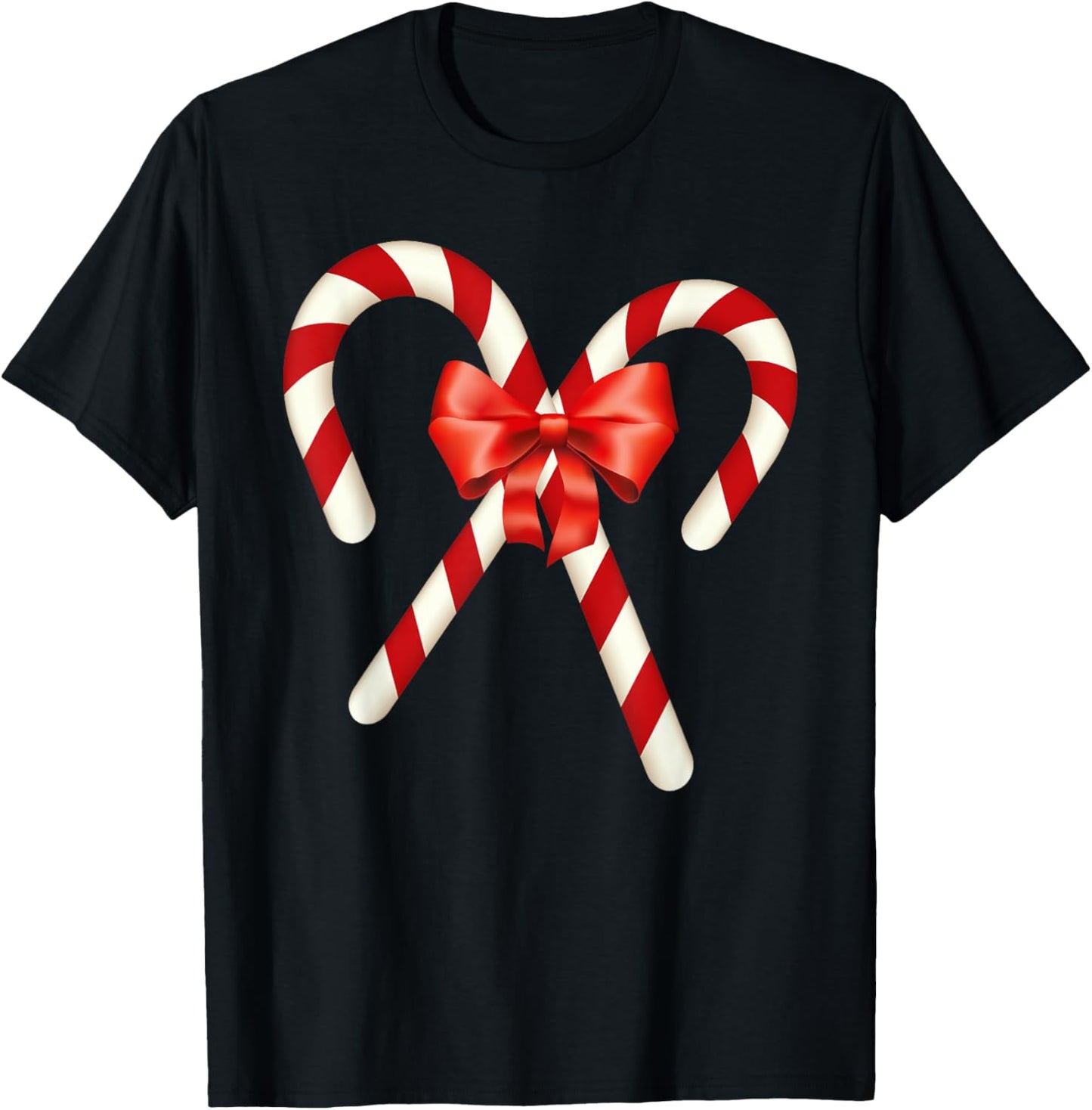 Candy Canes Christmas Shirt for Kids Candy Lover