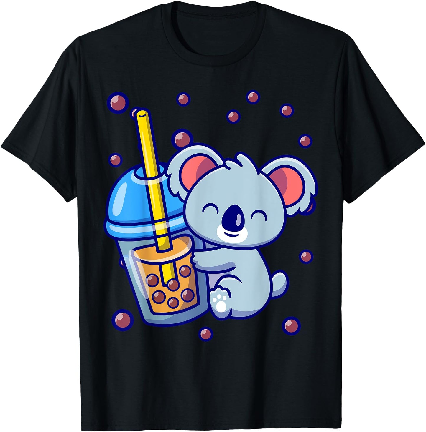 Koala Blue Boba Tea Bubble Tea Milk Koala Bear Japanese