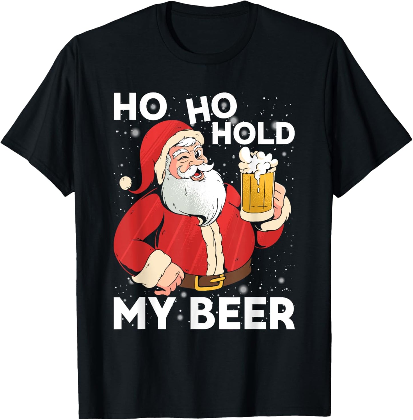 Ho Ho Hold My Beer Christmas Xmas Santa Costume