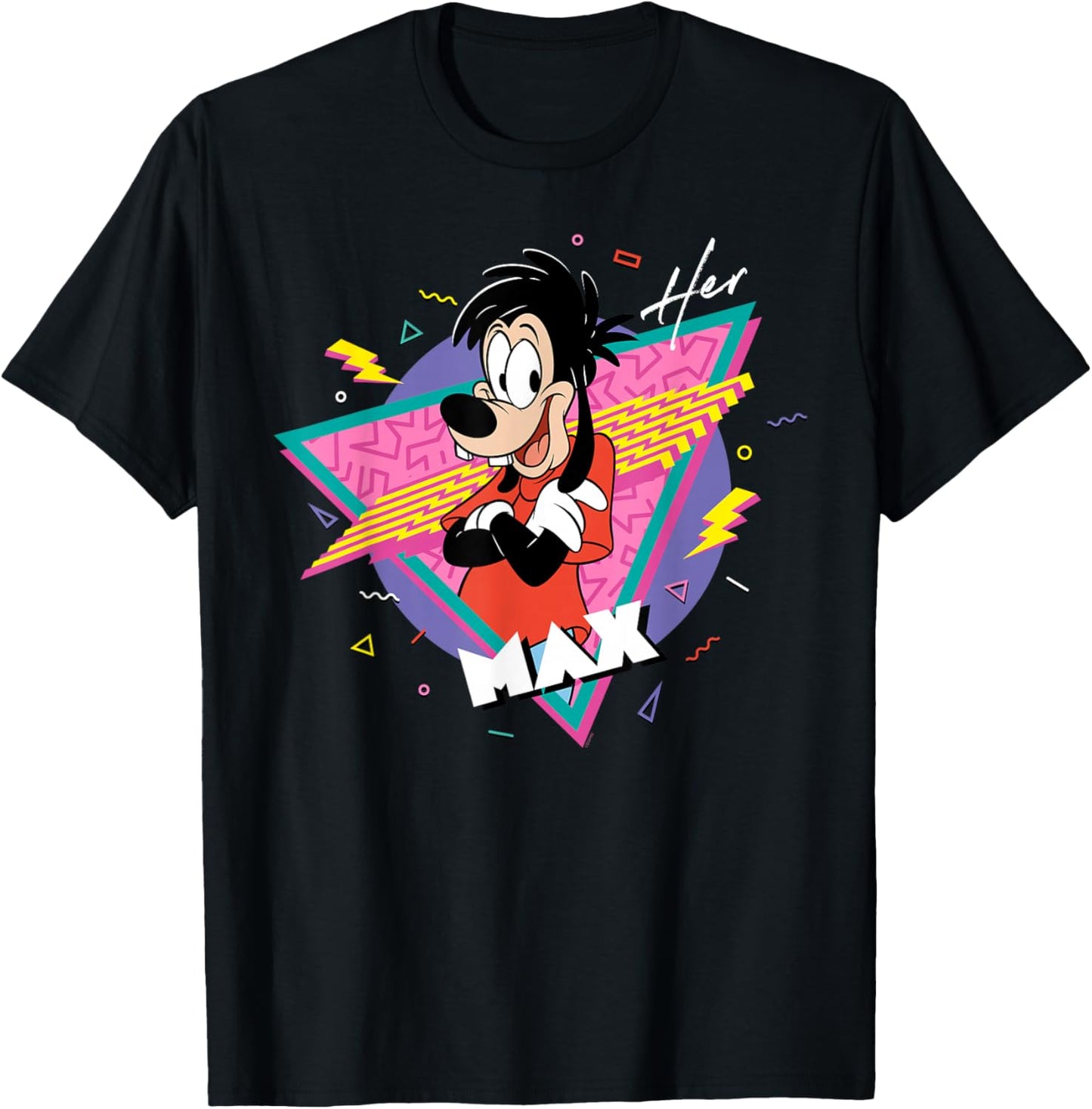 Disney A Goofy Movie Retro \u201990s Couples Matching Her Max