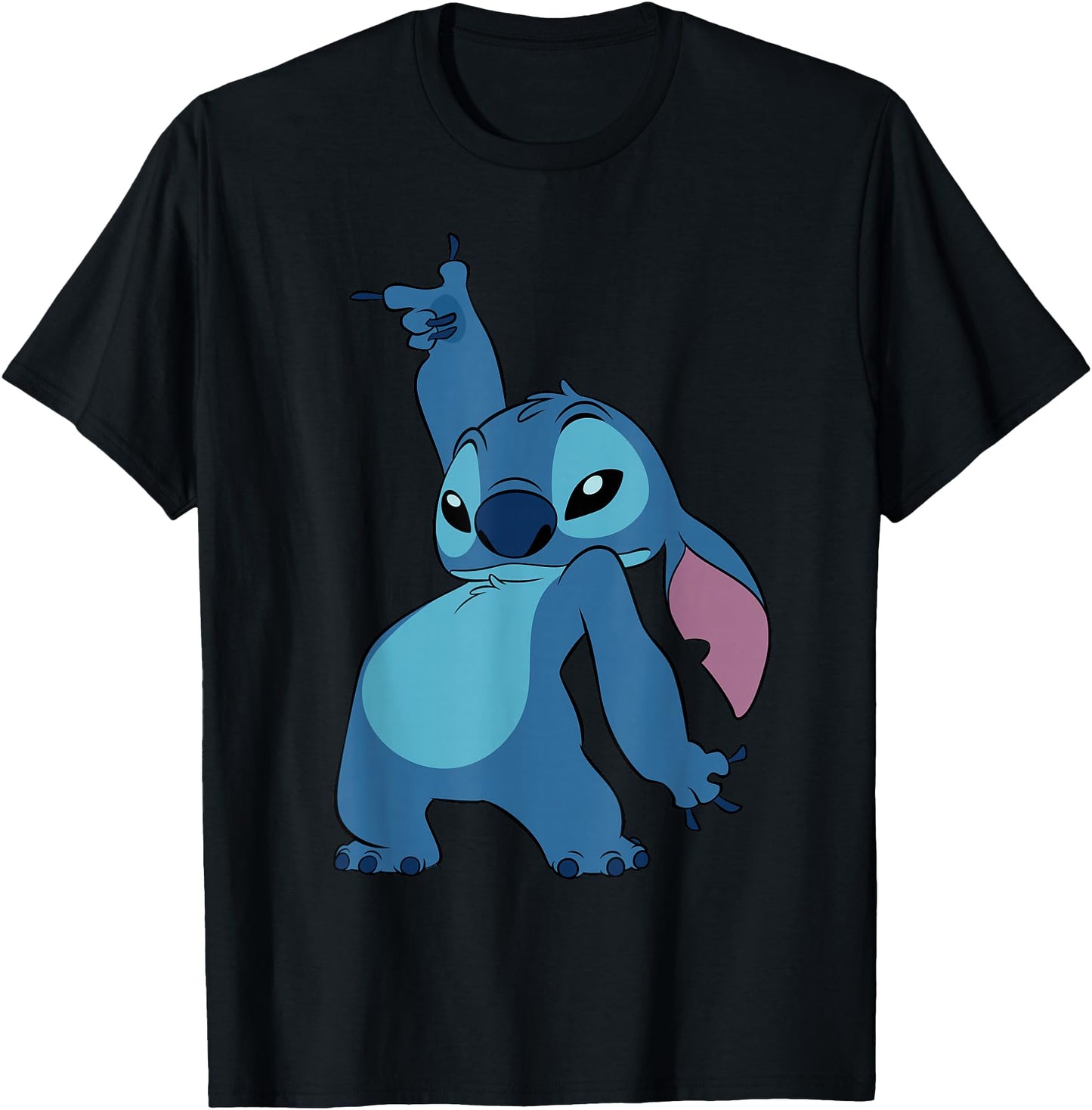 Disney Lilo & Stitch Disco Dance Pose Front and Back 2-Sided