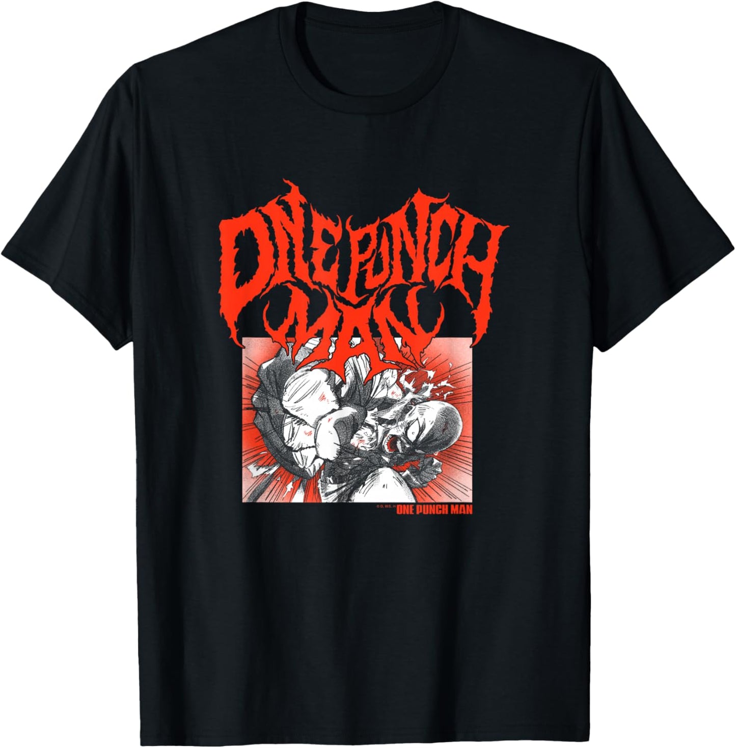 One Punch Man Metal Inspired Logo