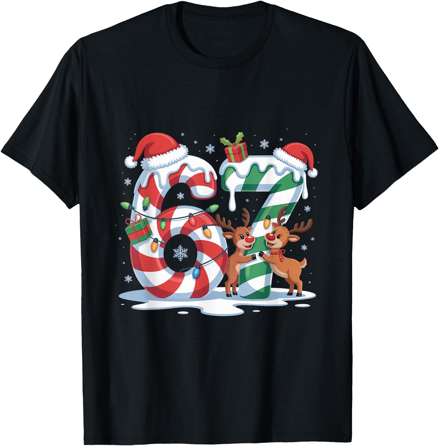 Christmas 67 Funny Xmas Six Seven Ugly Sweater 6-7