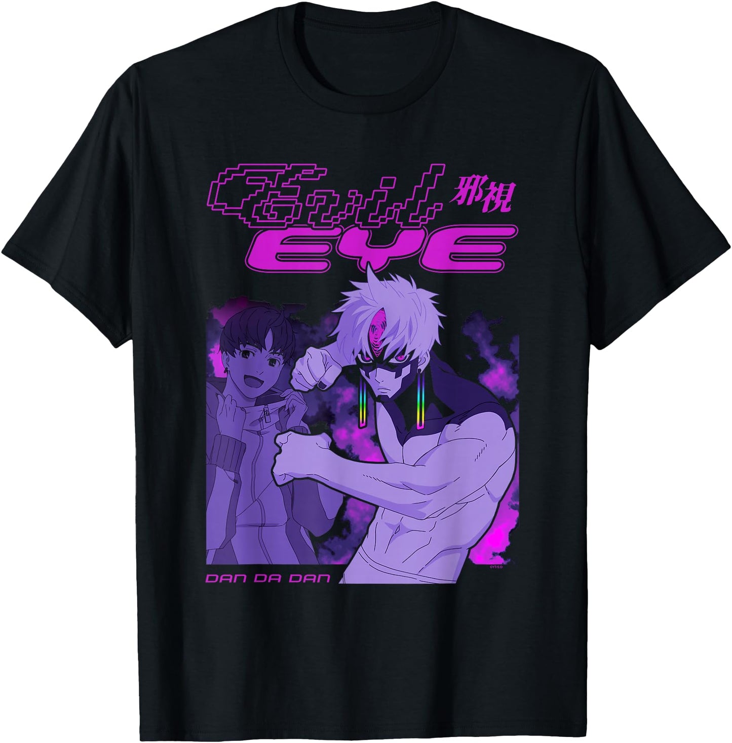 Dan Da Dan Evil Eye Jiji Neon Rave Y2K Anime