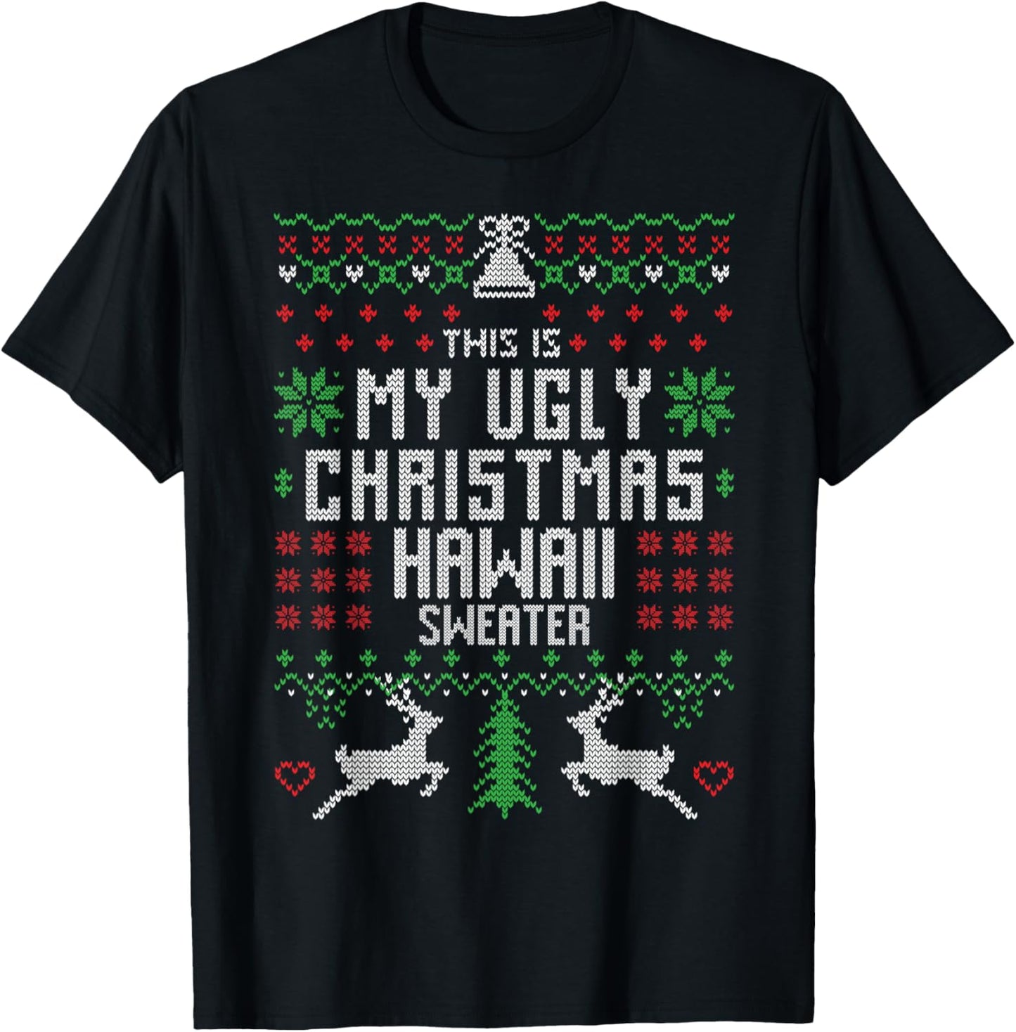 This is My Ugly Christmas Hawaii Sweater Funny Xmas Gifts