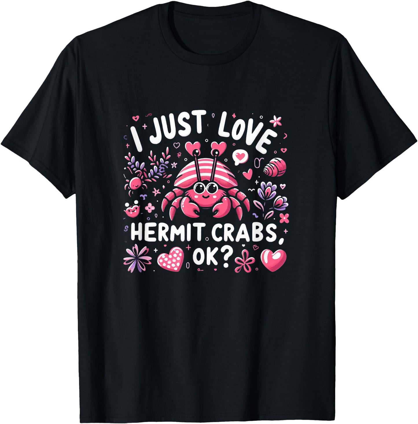 Hermit Crab Shirt Girls Hermit Crab Lover Hermit Crabs