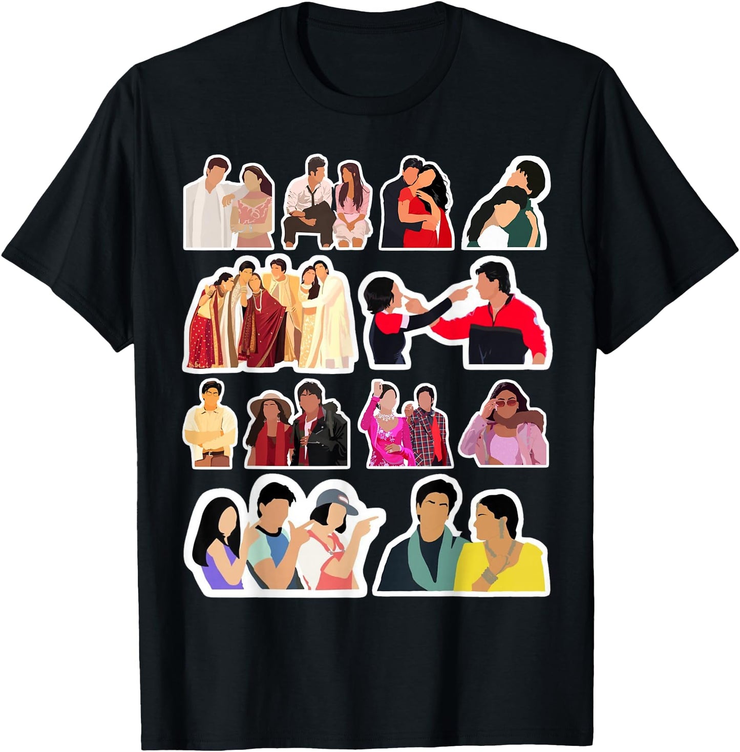 Bollywood Cartoon Minimalistic