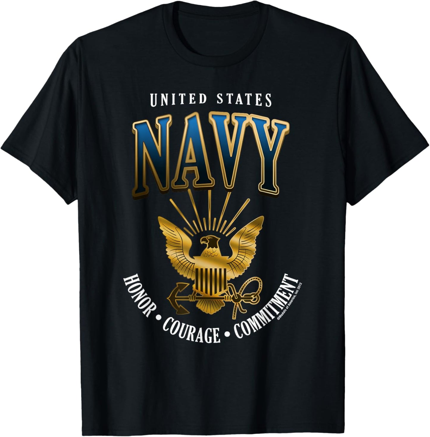 UNITED STATES NAVY HONOR-COURAGE-COMMITMENT