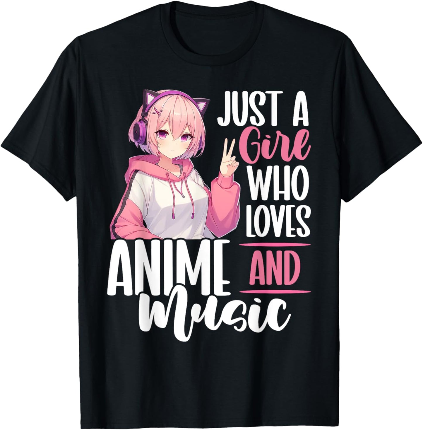 Just a Girl Who Loves Anime and Music Japanese Chibi Teen