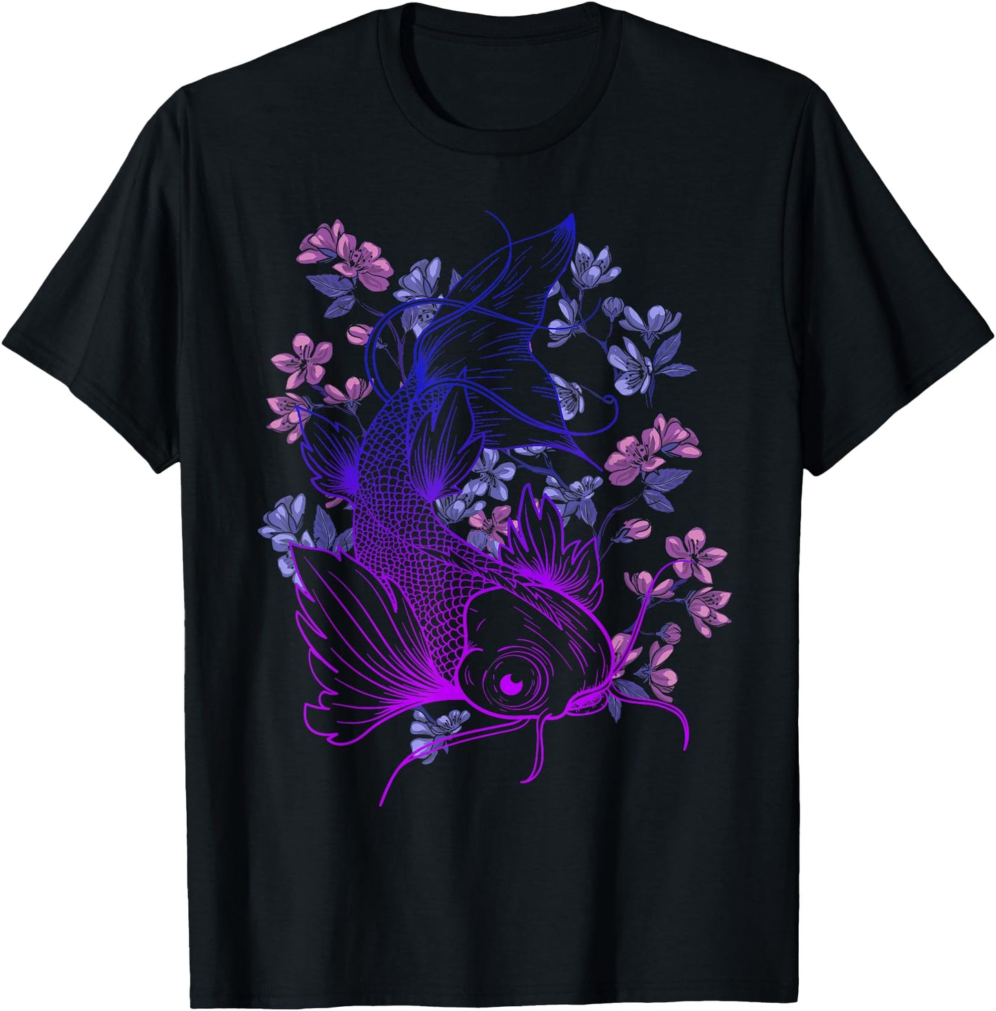 Japanese Koi Carp Cherry Blossom Bloom Season Asian Carp