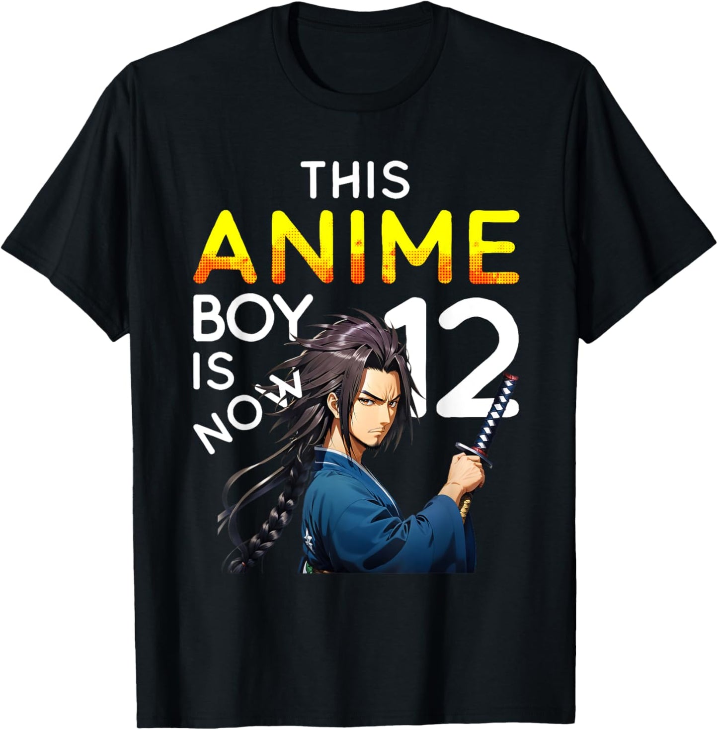This Anime Boy Is Now 12 Years Old 12th Birthday Kawaii Kids