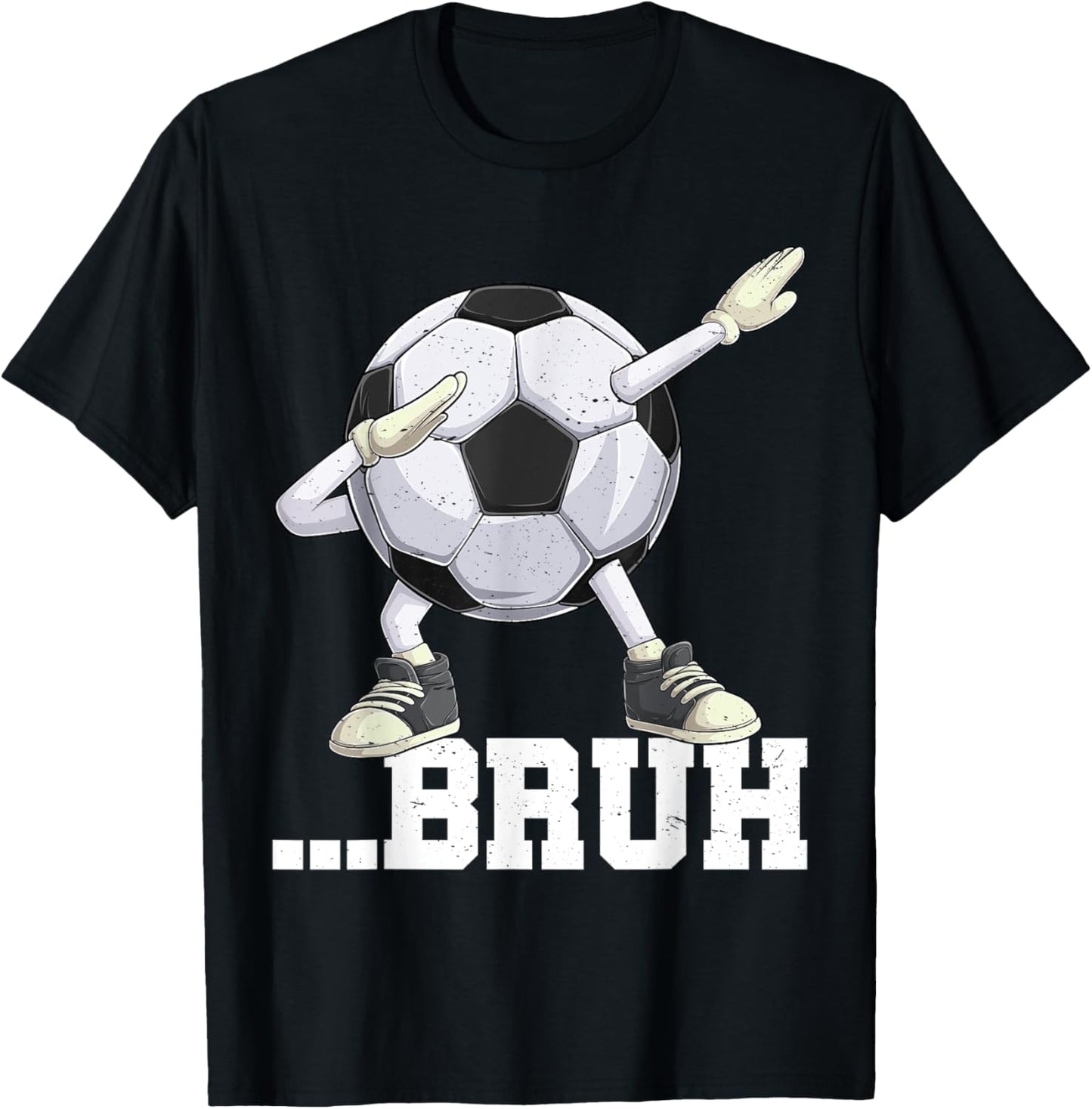Dabbing Soccer Ball Bruh Funny Boys Men Women Sports Player