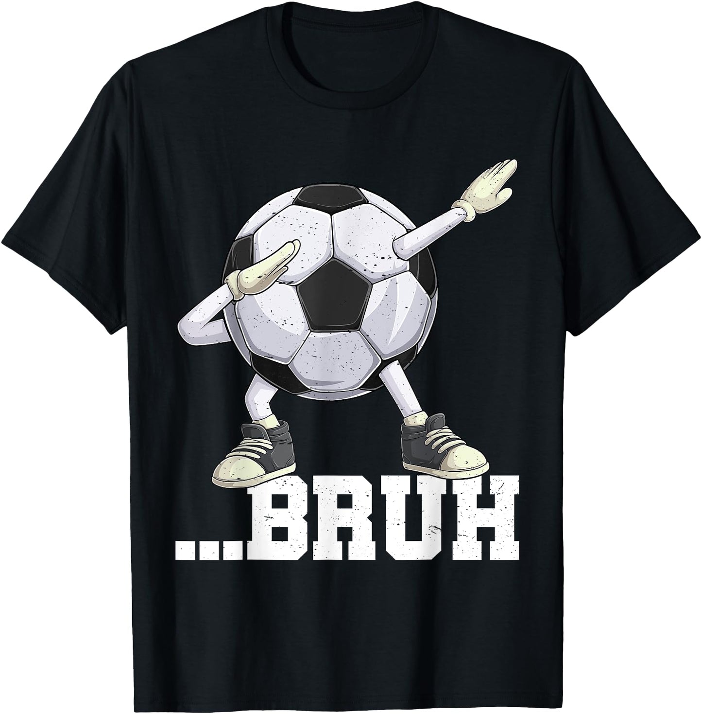 Dabbing Soccer Ball Bruh Funny Boys Men Women Sports Player