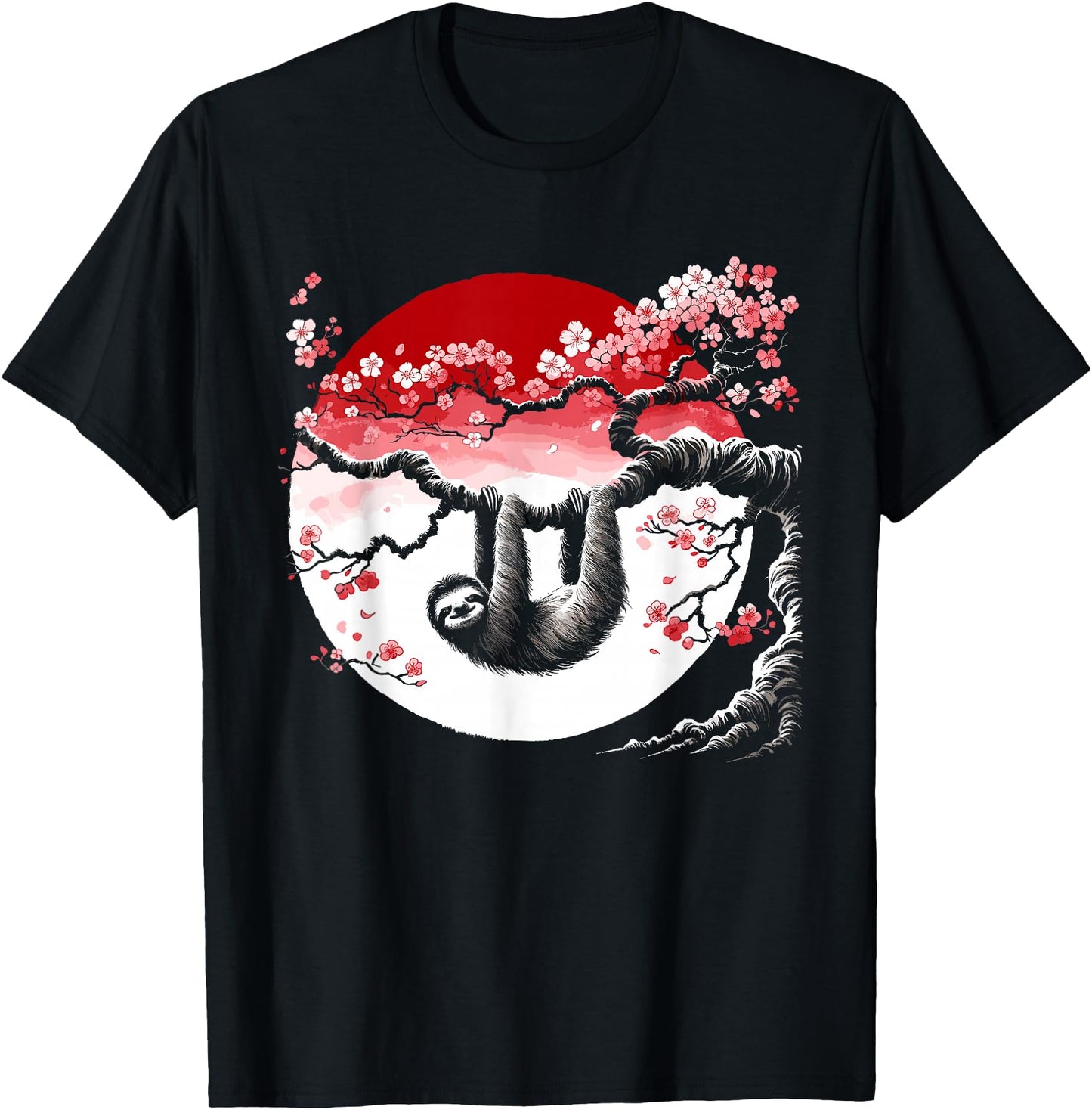 Kawaii Sloth Anime Japan Sakura Men Women Funny Sloth