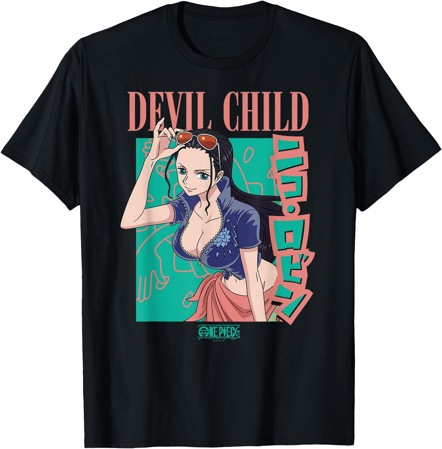 One Piece Anime Retro 90's Devil Child Robin