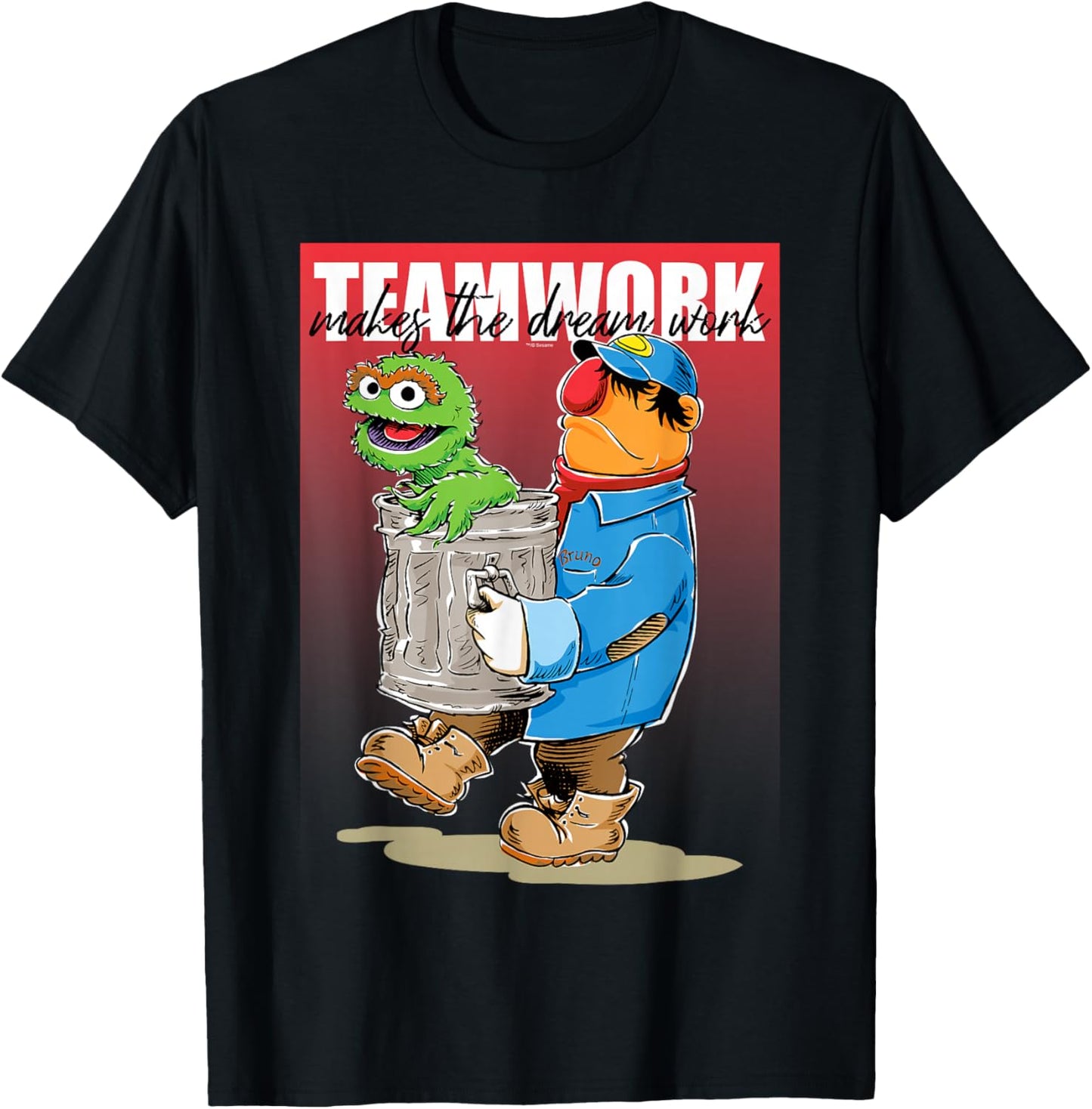 Sesame Street Oscar the Grouch Teamwork