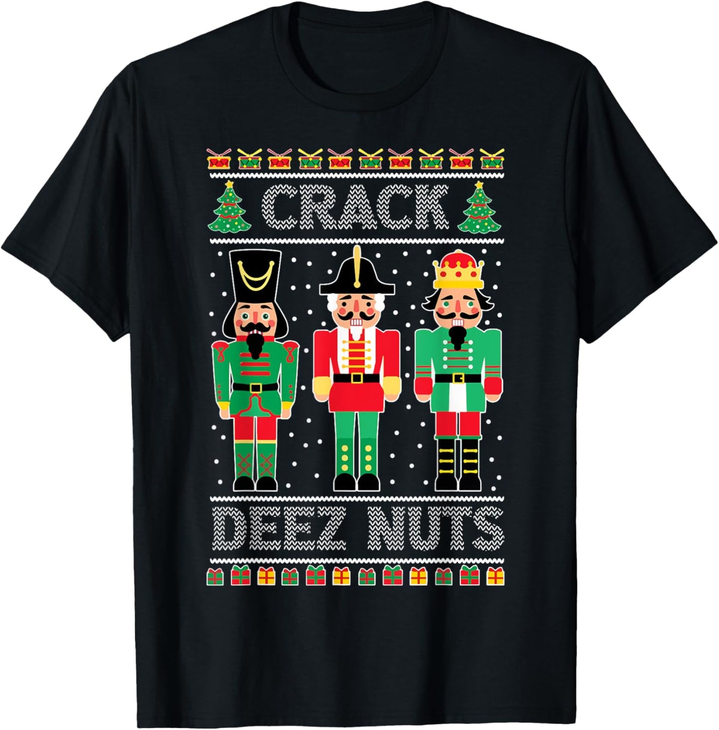 Deez Nuts Nutcracker Shirt Funny Ugly Christmas Sweater Xmas