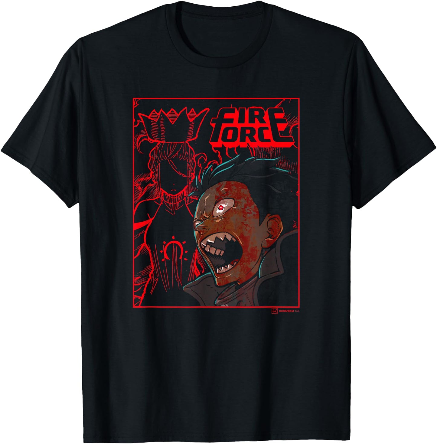 Fire Force Shock Shinra Haumea Silhouette