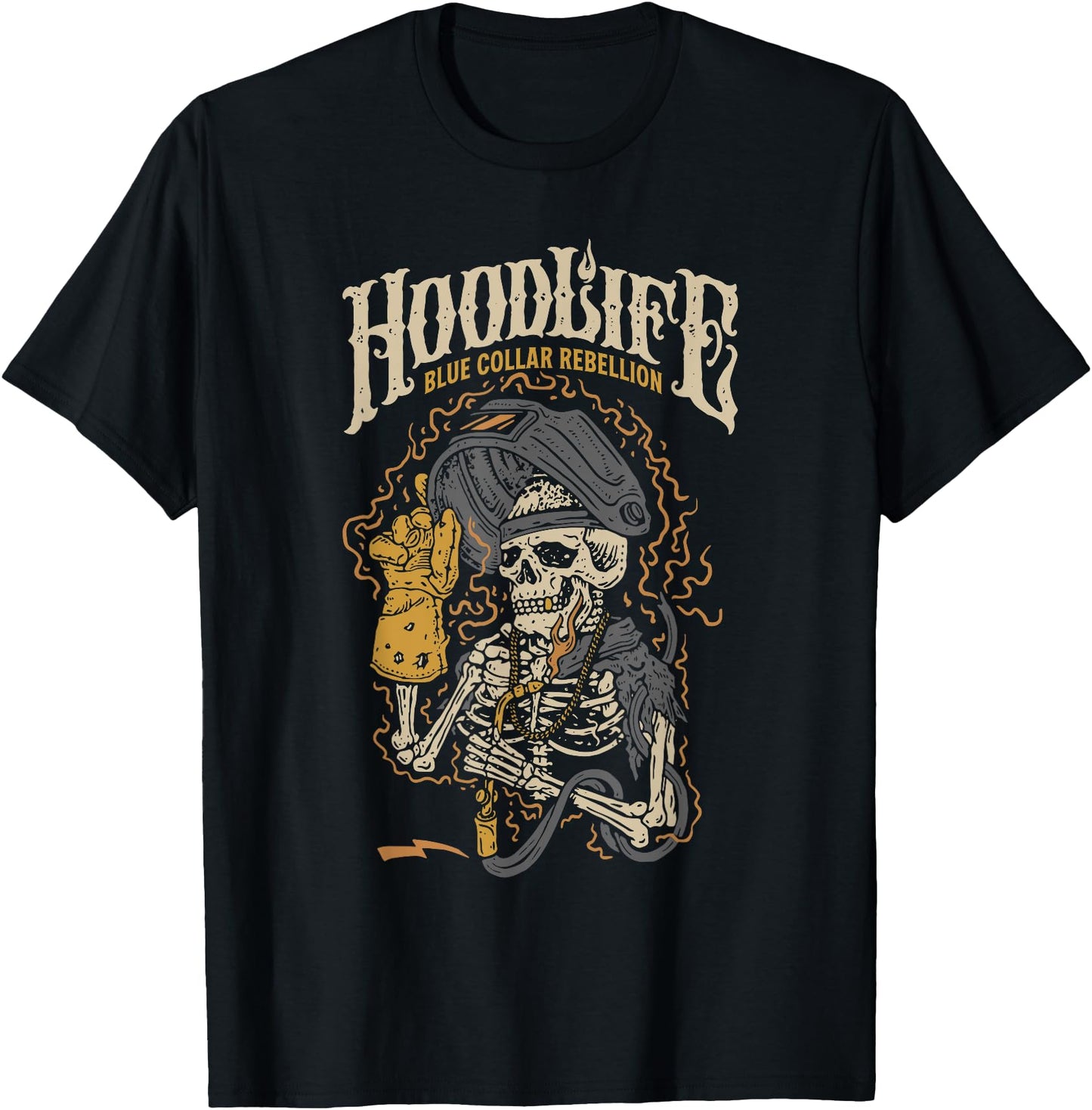 Hoodlife Blue Collar Rebellion Halloween