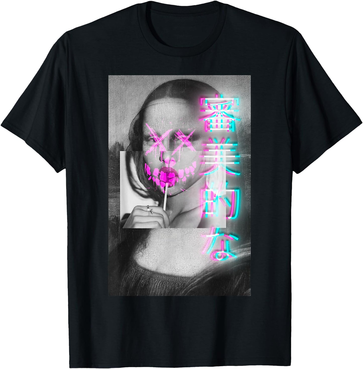Aesthetic Vaporwave Japanese Futurism Tee Anime Retro Hentai