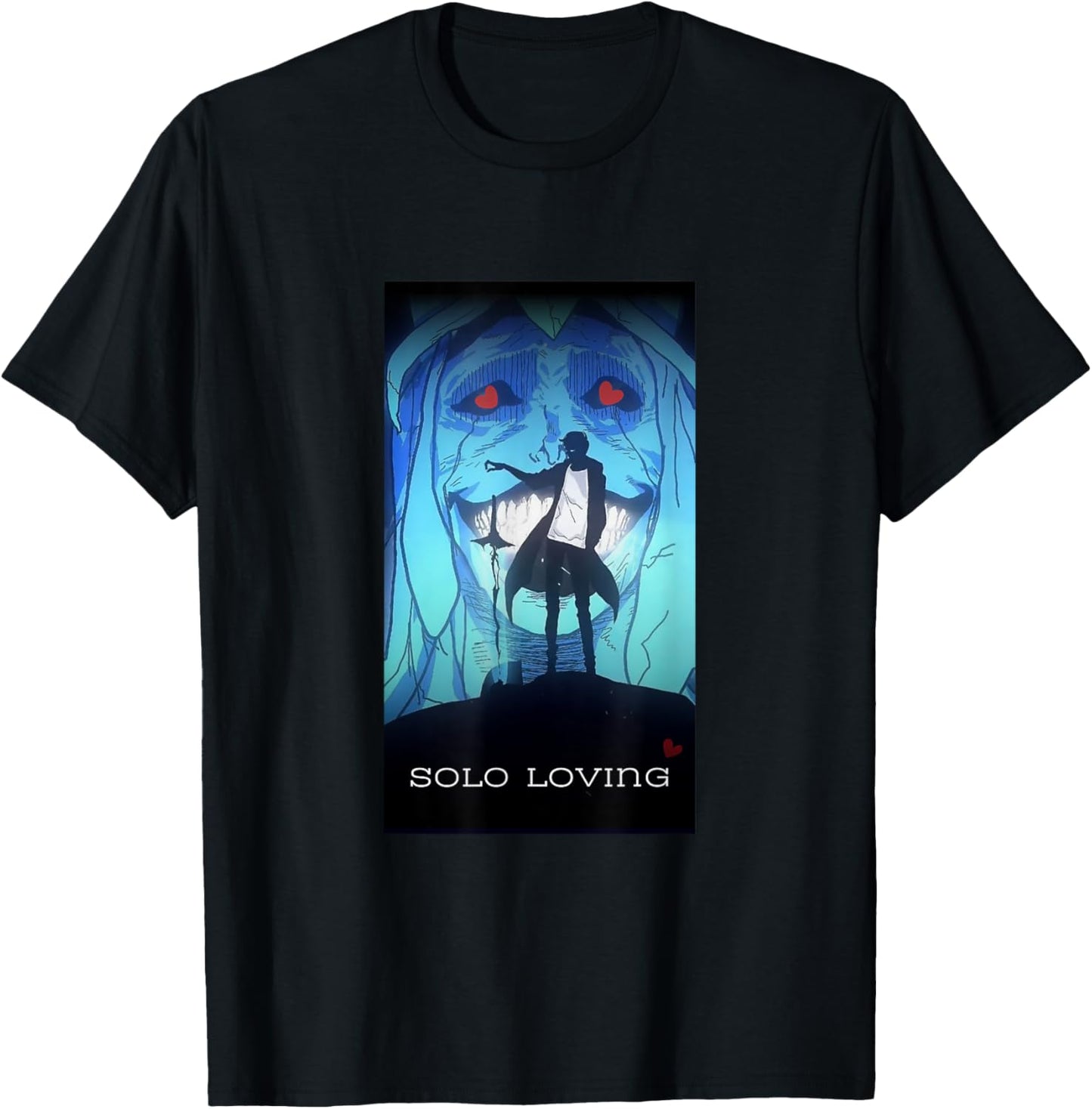 Solo Loving Anime Tee for Japanese Cartoon Lovers