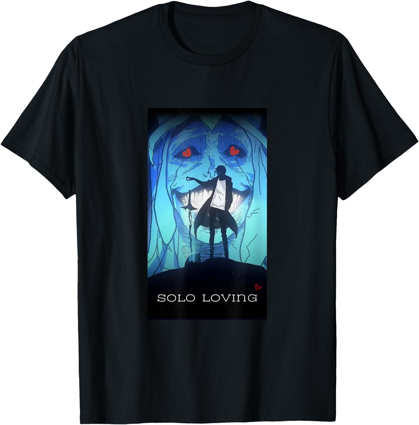 Solo Loving Anime Tee for Japanese Cartoon Lovers